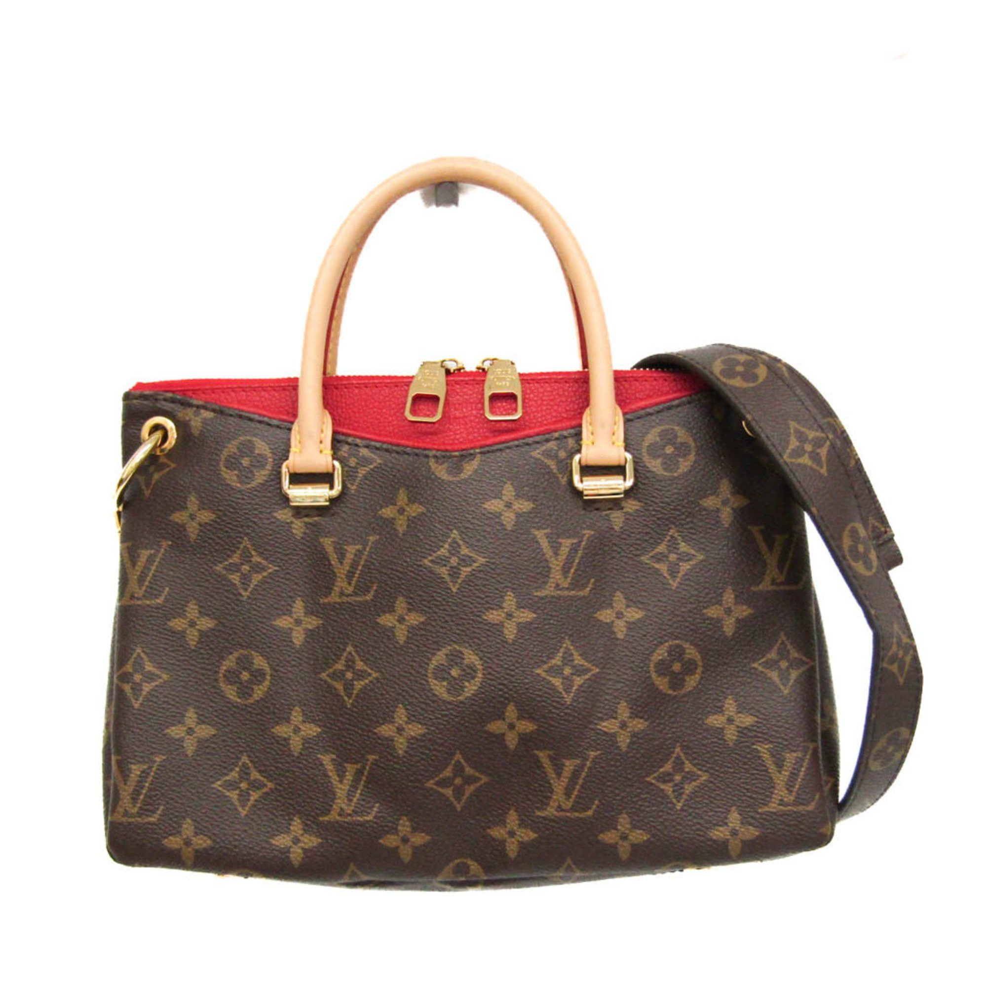 Louis Vuitton Monogram Pallas Bb M41241 Women's Handbag,shoulder Bag Cerise,monogram