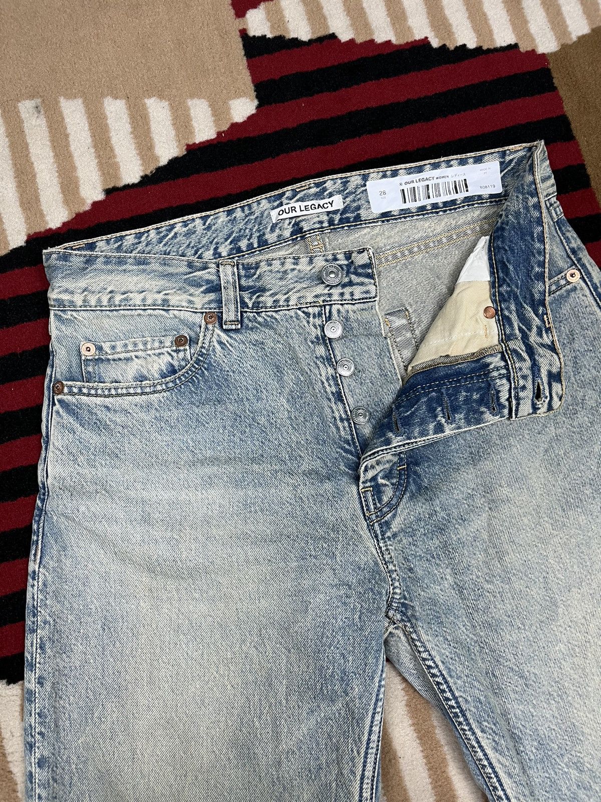 Our Legacy Our Legacy Denim Pants Size US 30 / EU 46 - 4 Thumbnail