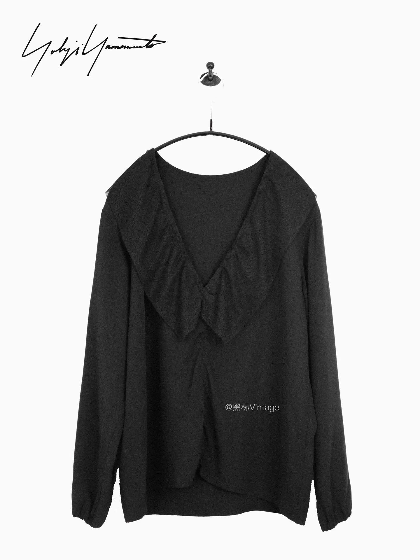 Yohji Yamamoto Yohji Yamamoto 08SS Vintage Silk Mesh Long Sleeve Women 9/10 Size XS / US 0-2 / IT 36-38 - 1 Thumbnail