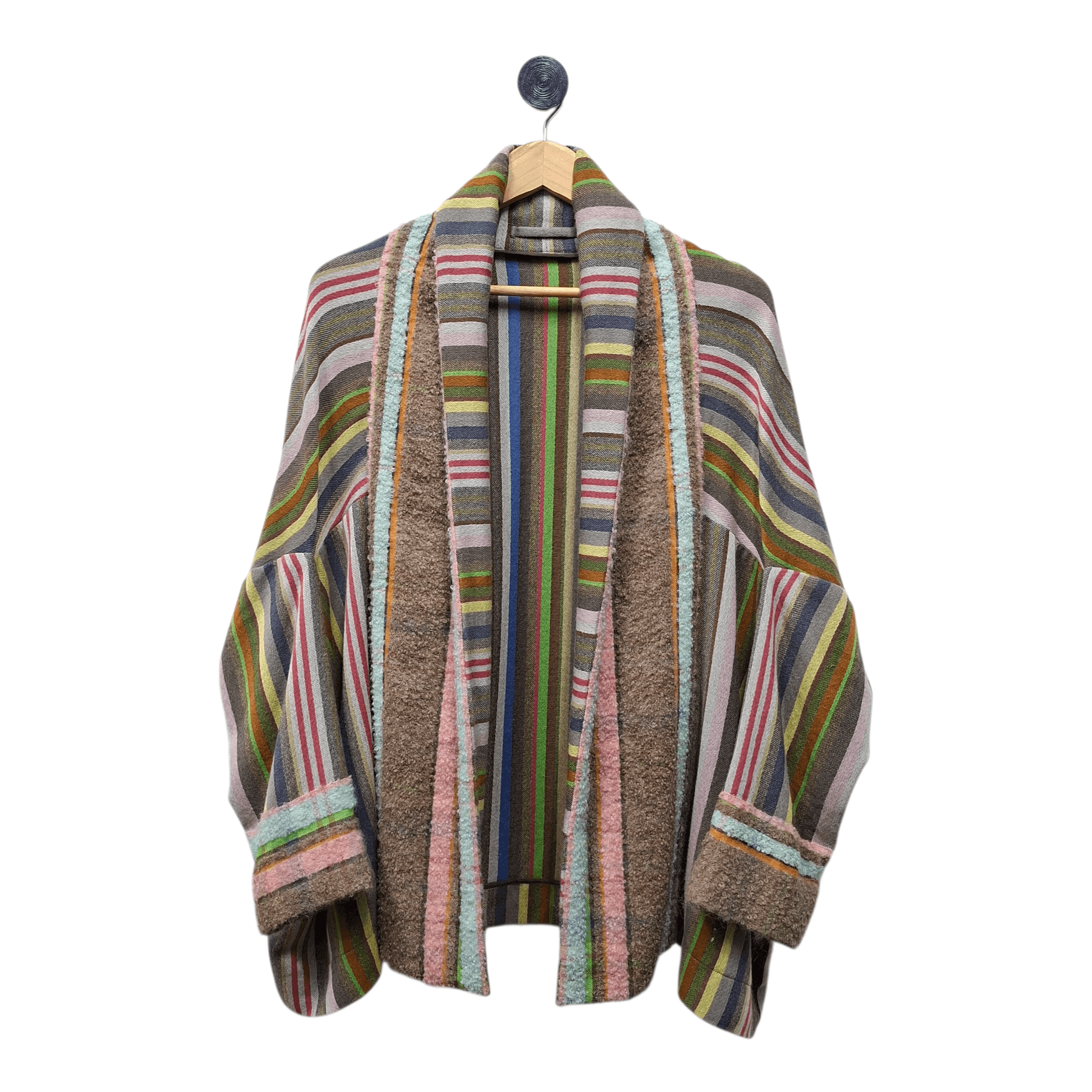 Issey Miyake 💥 Vintage heart haat by issey miyake 'Sample' wool jacket Size M / US 6-8 / IT 42-44 - 1 Thumbnail