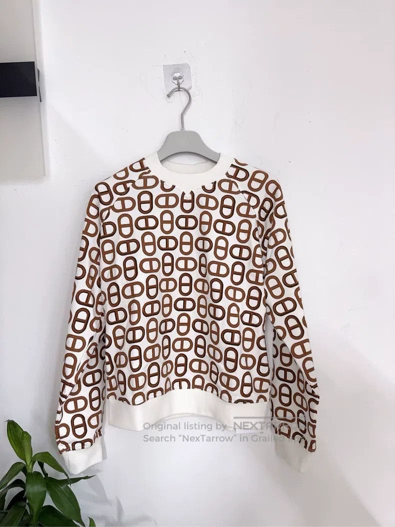 Hermes Hermes Pig nose sweatshirt Size XS / US 0-2 / IT 36-38 - 1 Thumbnail