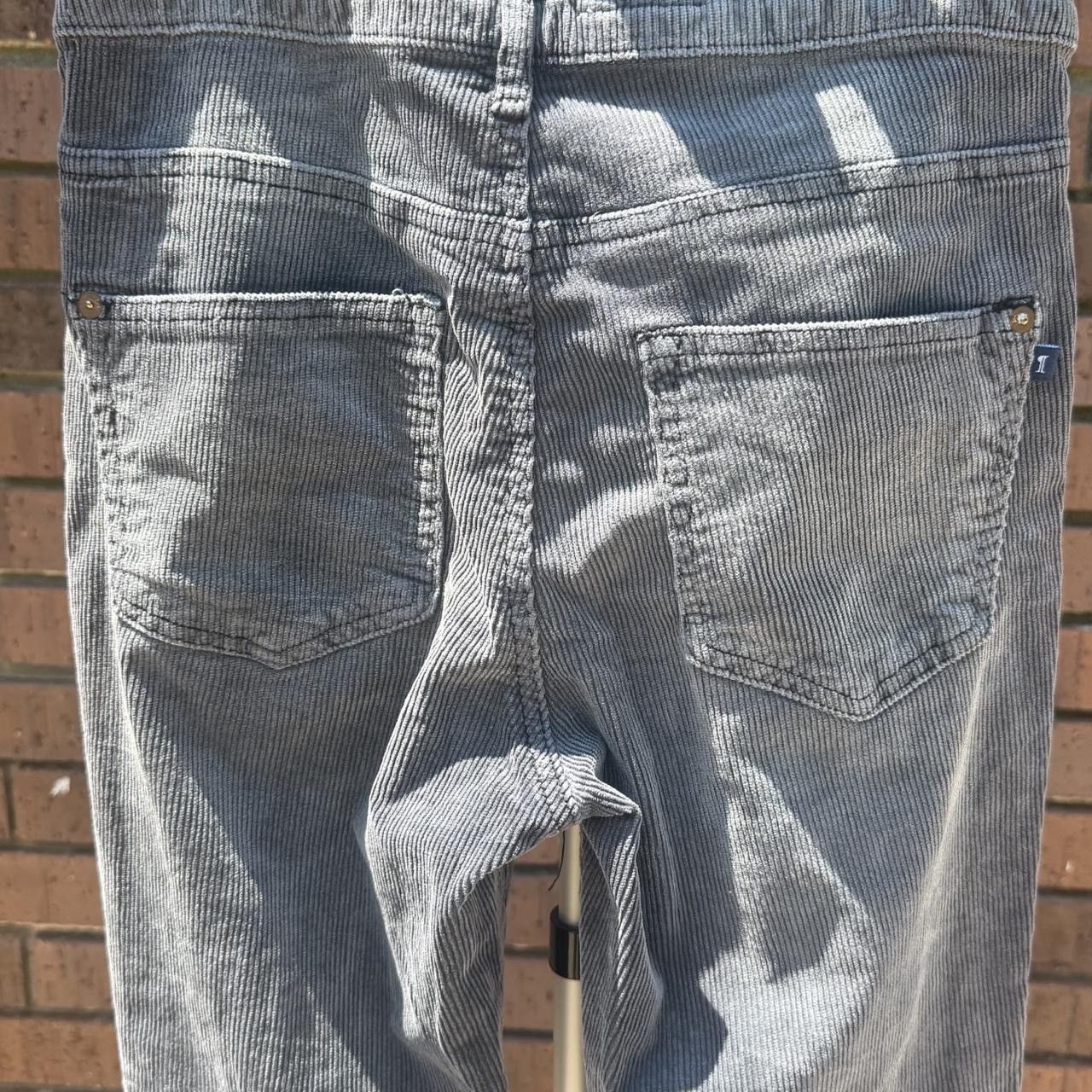 Anthropologie Anthropologie Pilcro Gray Grey Corduroy Pants Bootcut Flare Size 26" / US 2 / IT 38 - 5 Thumbnail
