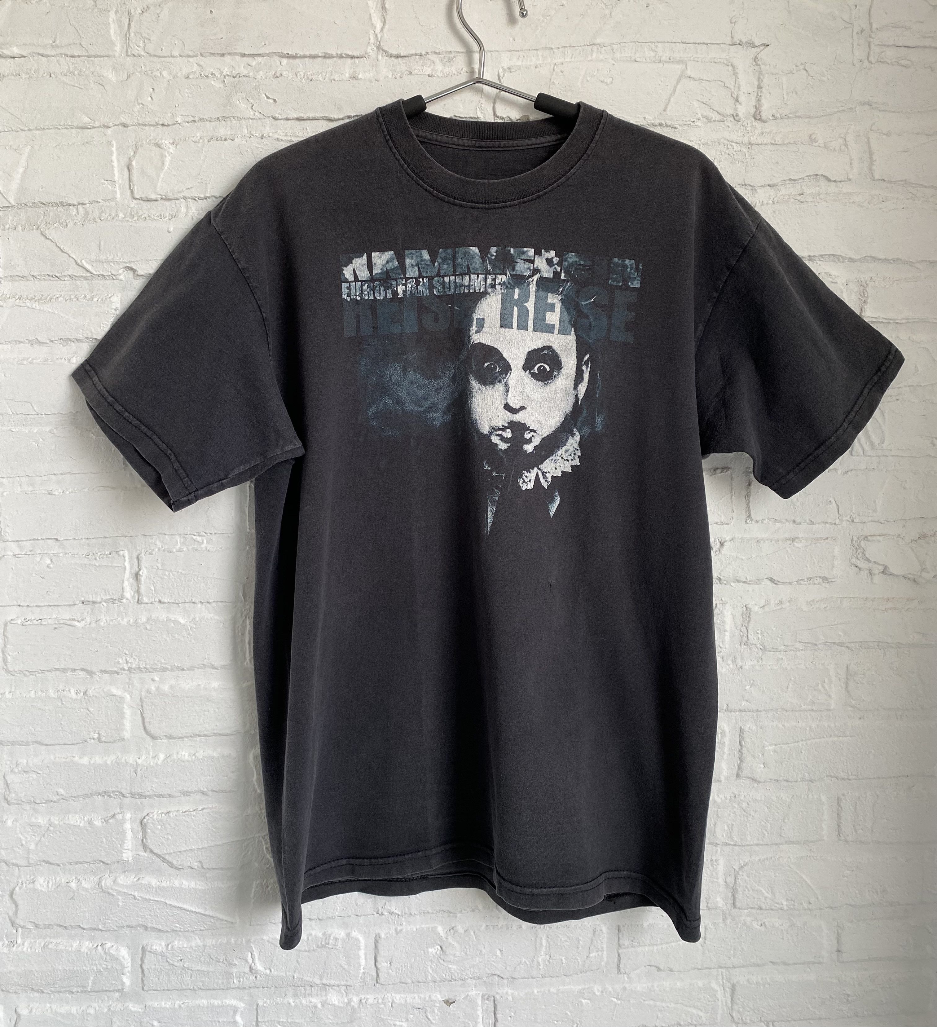 Band Tees × Vintage Vintage Rammstein reise reise European summer 2005 tee Size US L / EU 52-54 / 3 - 1 Thumbnail