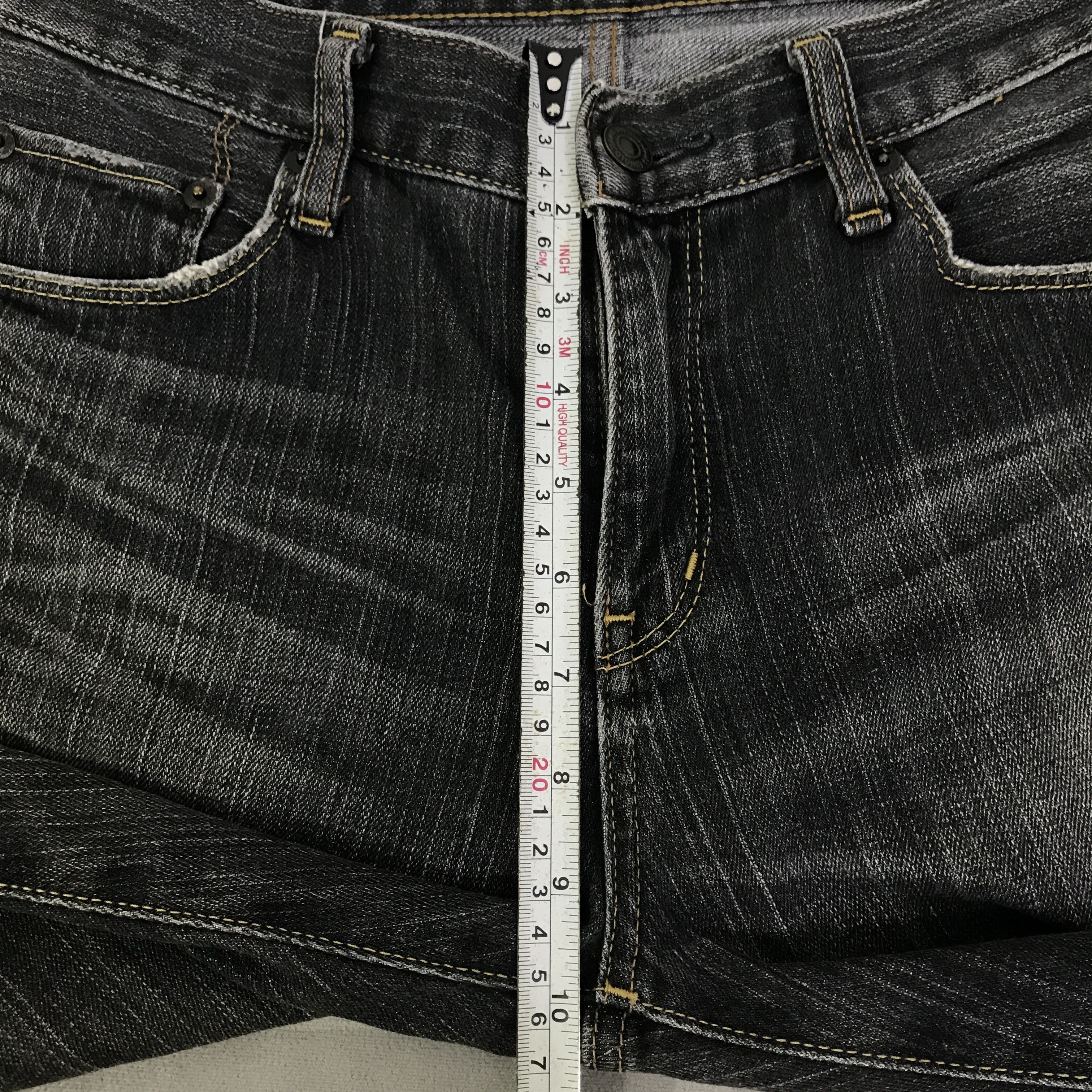Japanese Brand Vintage Japan denim Original Basic Slim Fit Jeans K74B13 Size US 30 / EU 46 - 9 Thumbnail