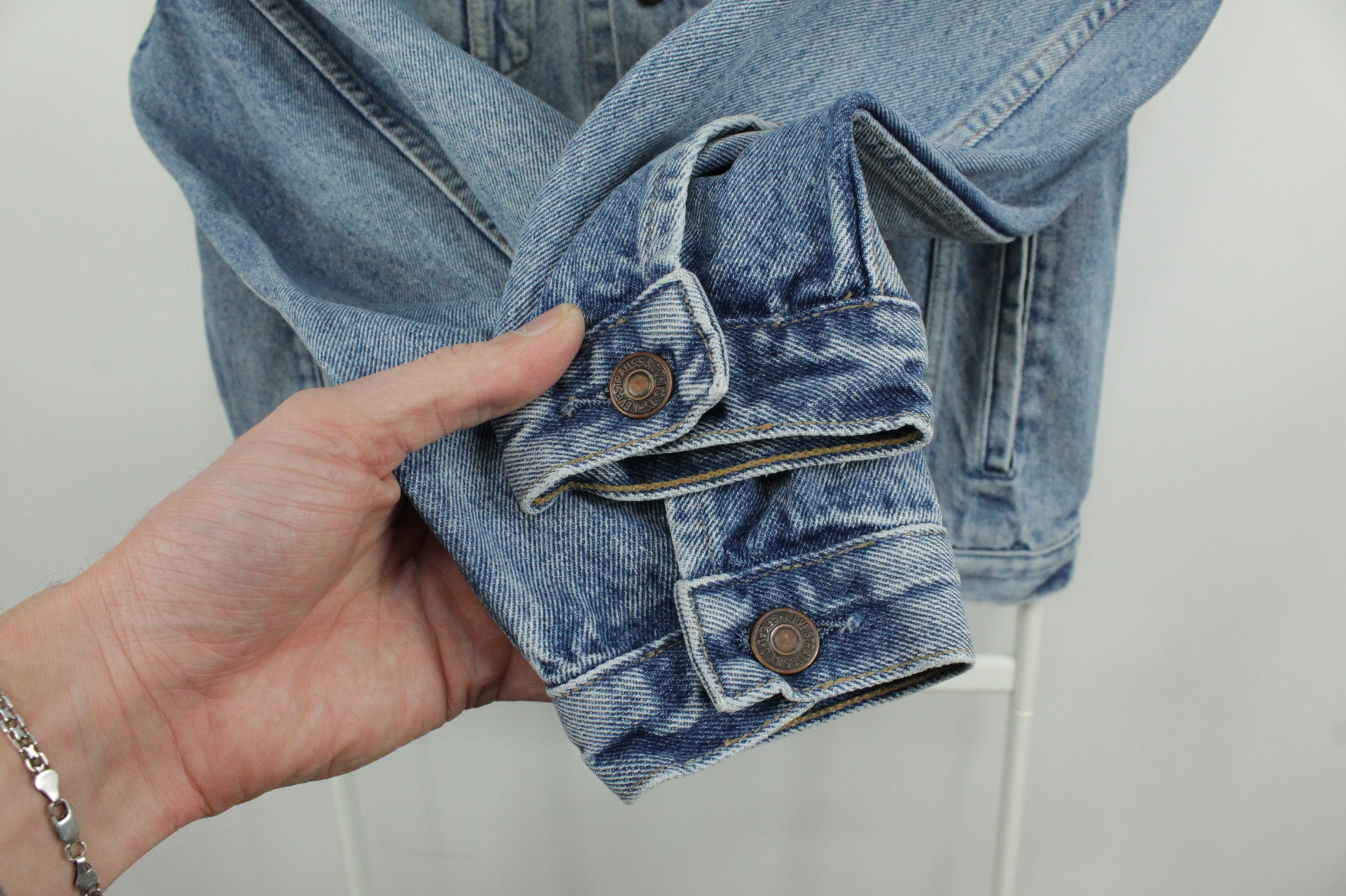 Levi's Vintage Levi's 70503 Blue Wash Denim Trucker Jacket Size US M / EU 48-50 / 2 - 5 Thumbnail