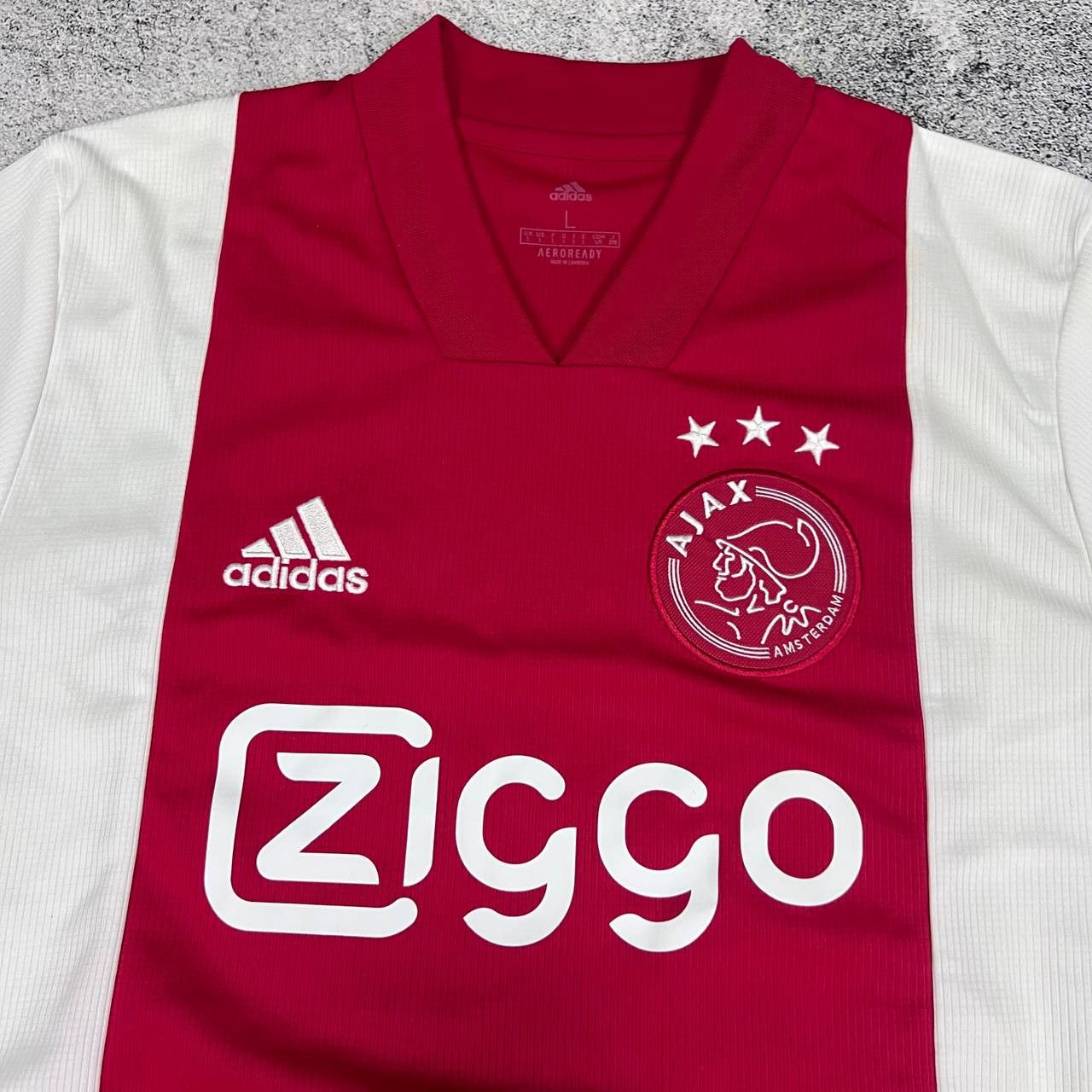 Adidas Ajax Amsterdam 2020/2021 Home Football Shirt Adidas Size M Size US M / EU 48-50 / 2 - 2 Thumbnail