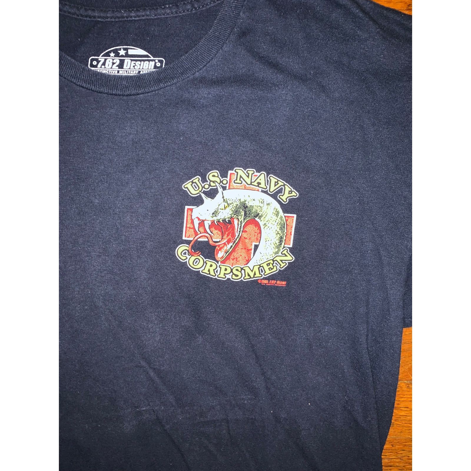 Other US Navy Corpsman 7.62 Design Tee L 1898 Caduceus Military Size US L / EU 52-54 / 3 - 3 Thumbnail