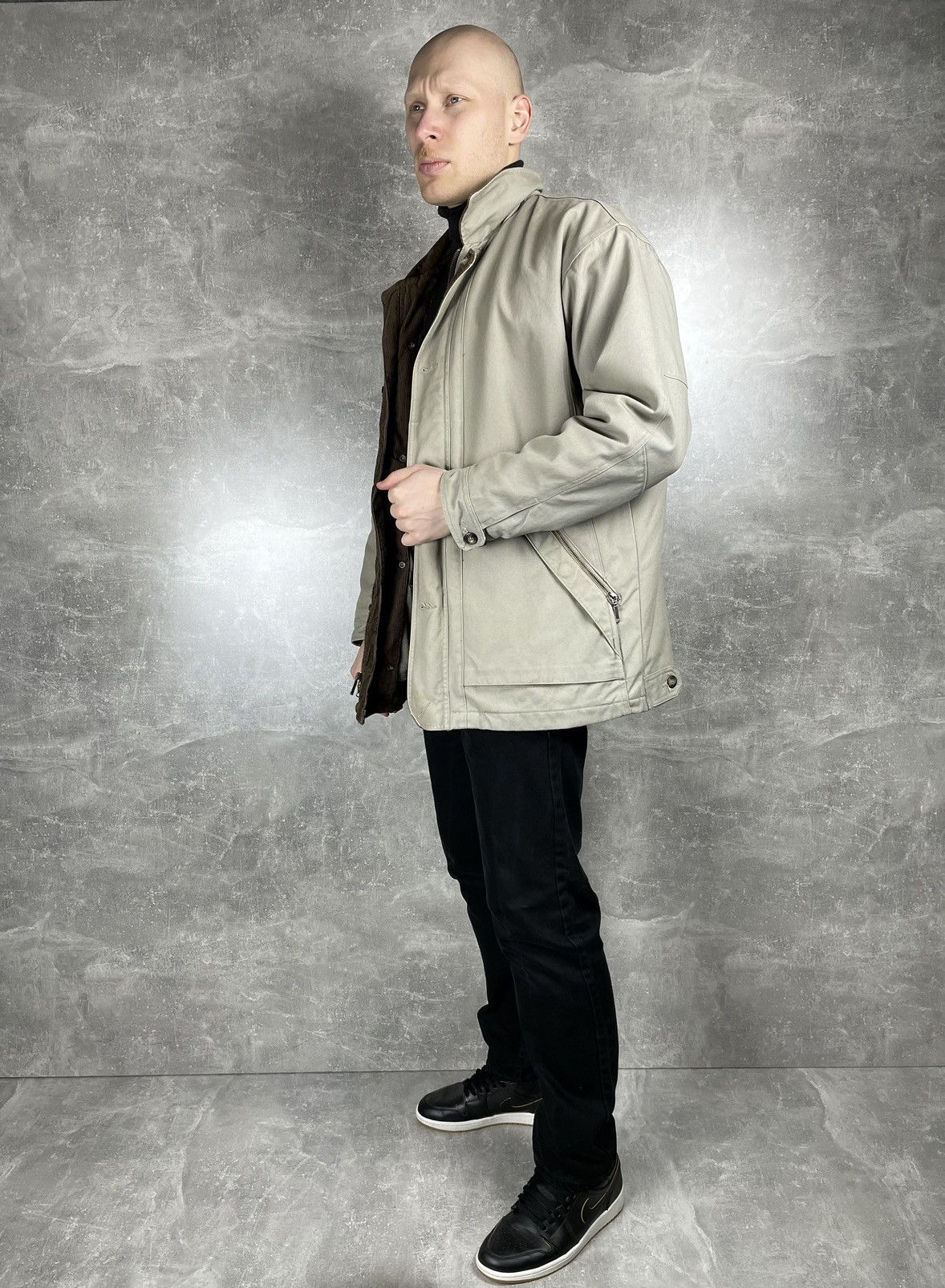 Columbia × Vintage Vintage Columbia American Lined Beige Outdoor Jacket Size US L / EU 52-54 / 3 - 2 Thumbnail
