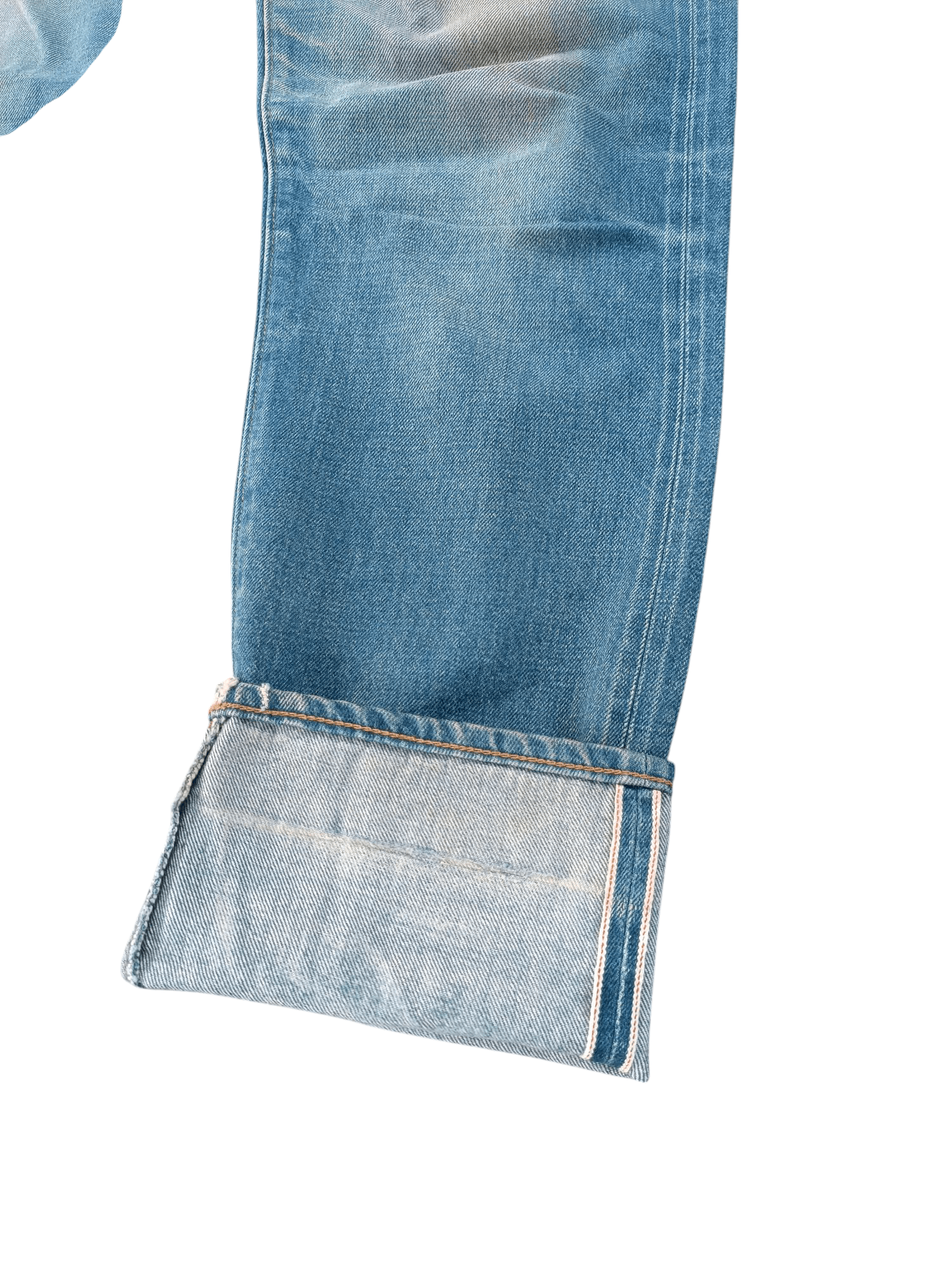 Japanese Brand × Vintage VINTAGE Relume Selvedge Whiskers Faded Denim E243i Size US 32 / EU 48 - 6 Thumbnail