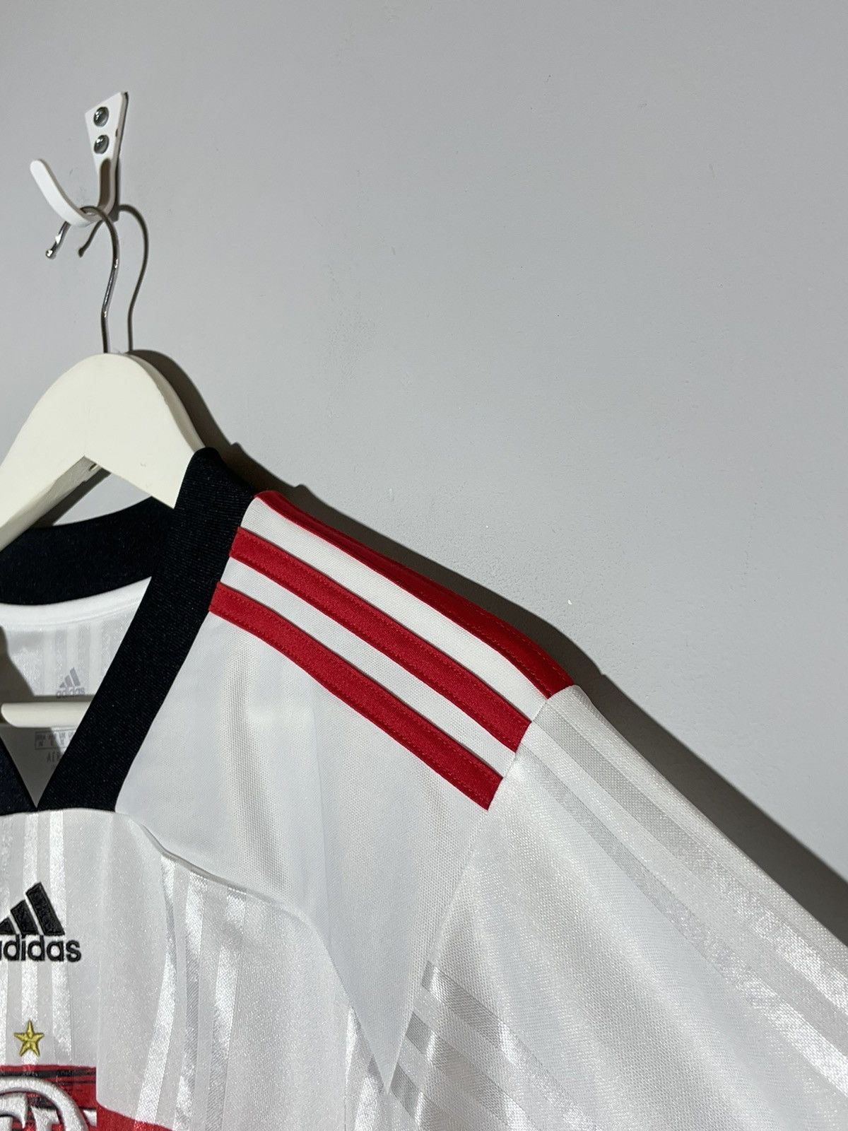 Adidas Flamengo 2020 Away Centre Logo Streetwear Football Shirt Size US XL / EU 56 / 4 - 5 Thumbnail