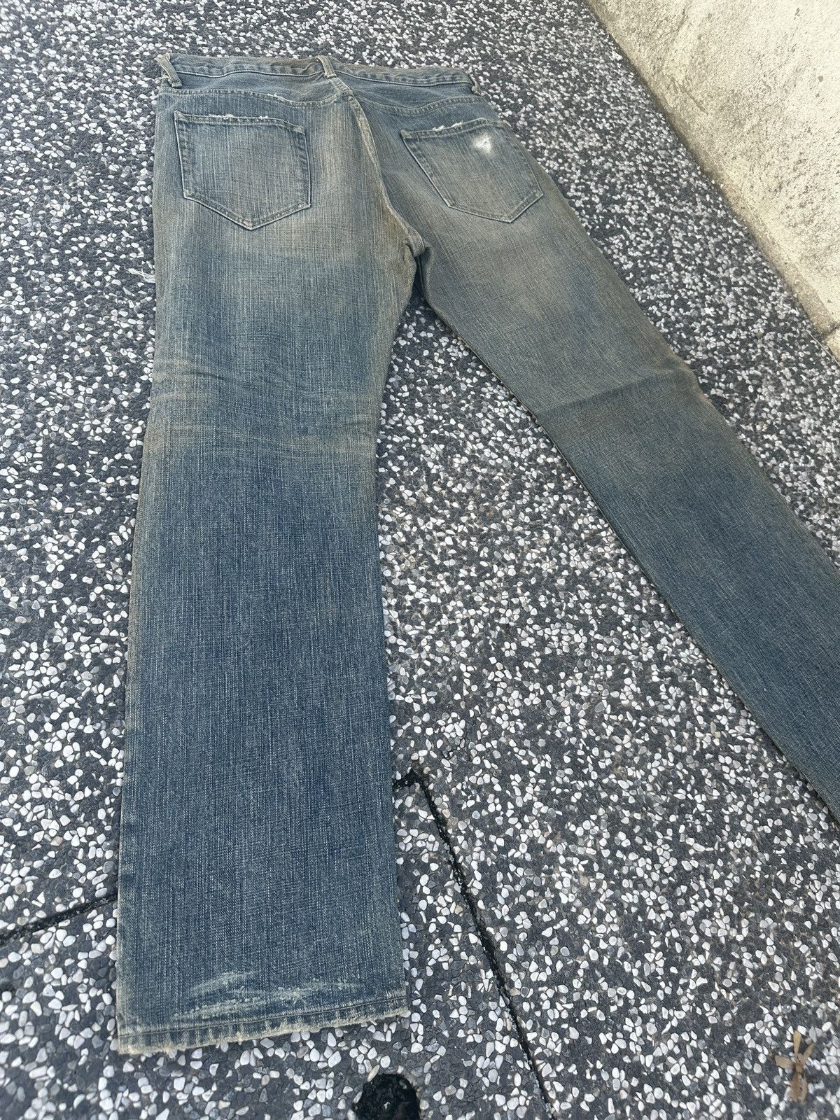 The Viridi-anne Distressed The Viridi-Anne x Monochrome Denim Jeans Size US 33 - 17 Thumbnail