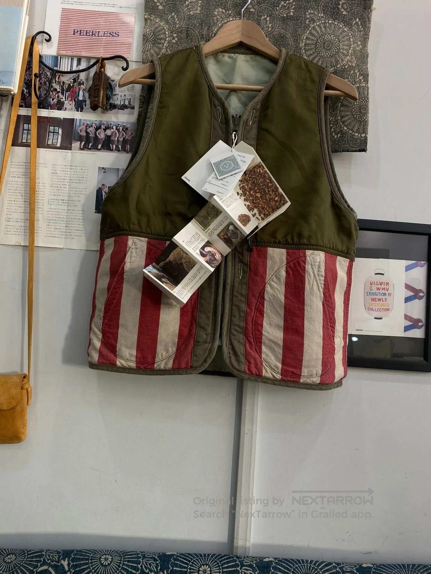 Visvim visvim 20SS iris liner vest with stripes. Size US S / EU 44-46 / 1 - 1 Thumbnail