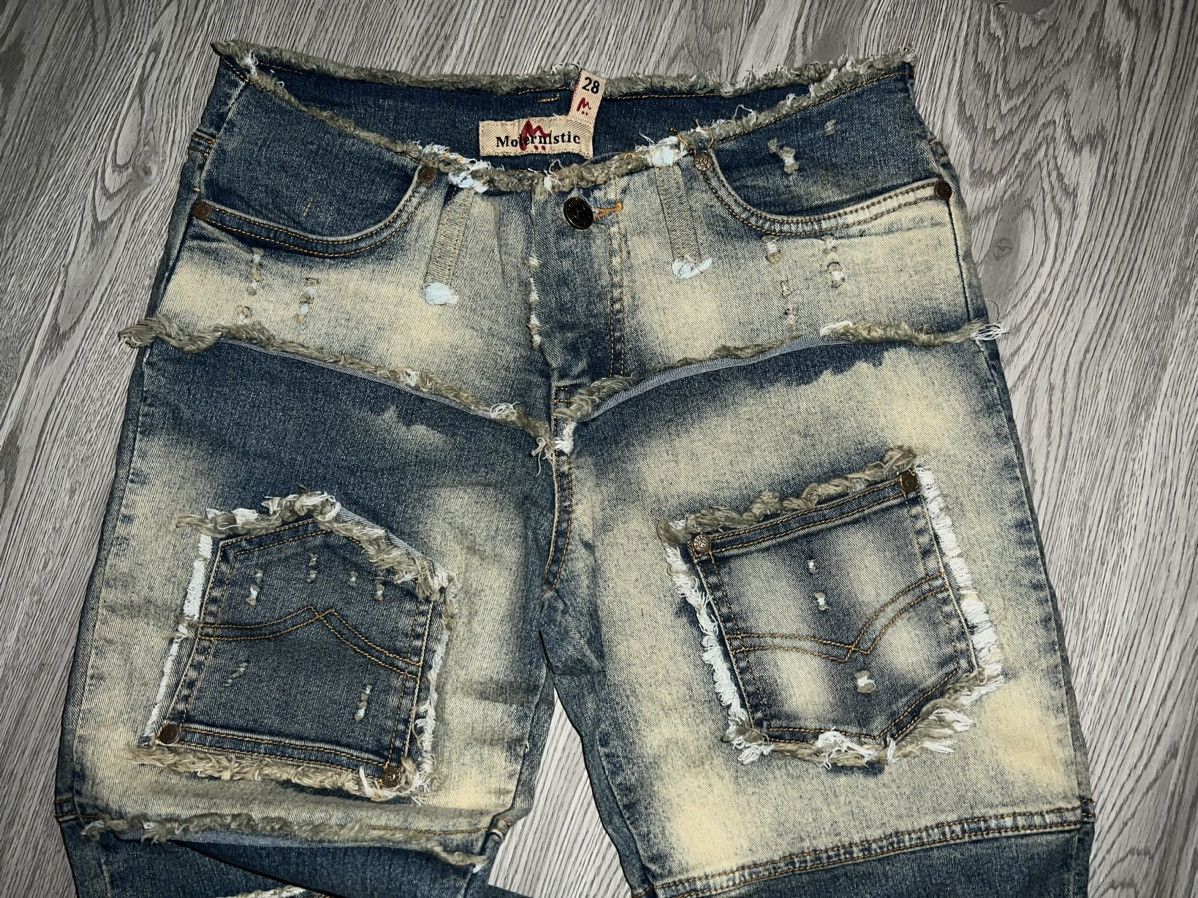Dolce & Gabbana Modernistic Distressed Flare Jeans ➕ Size 26" / US 2 / IT 38 - 8 Thumbnail