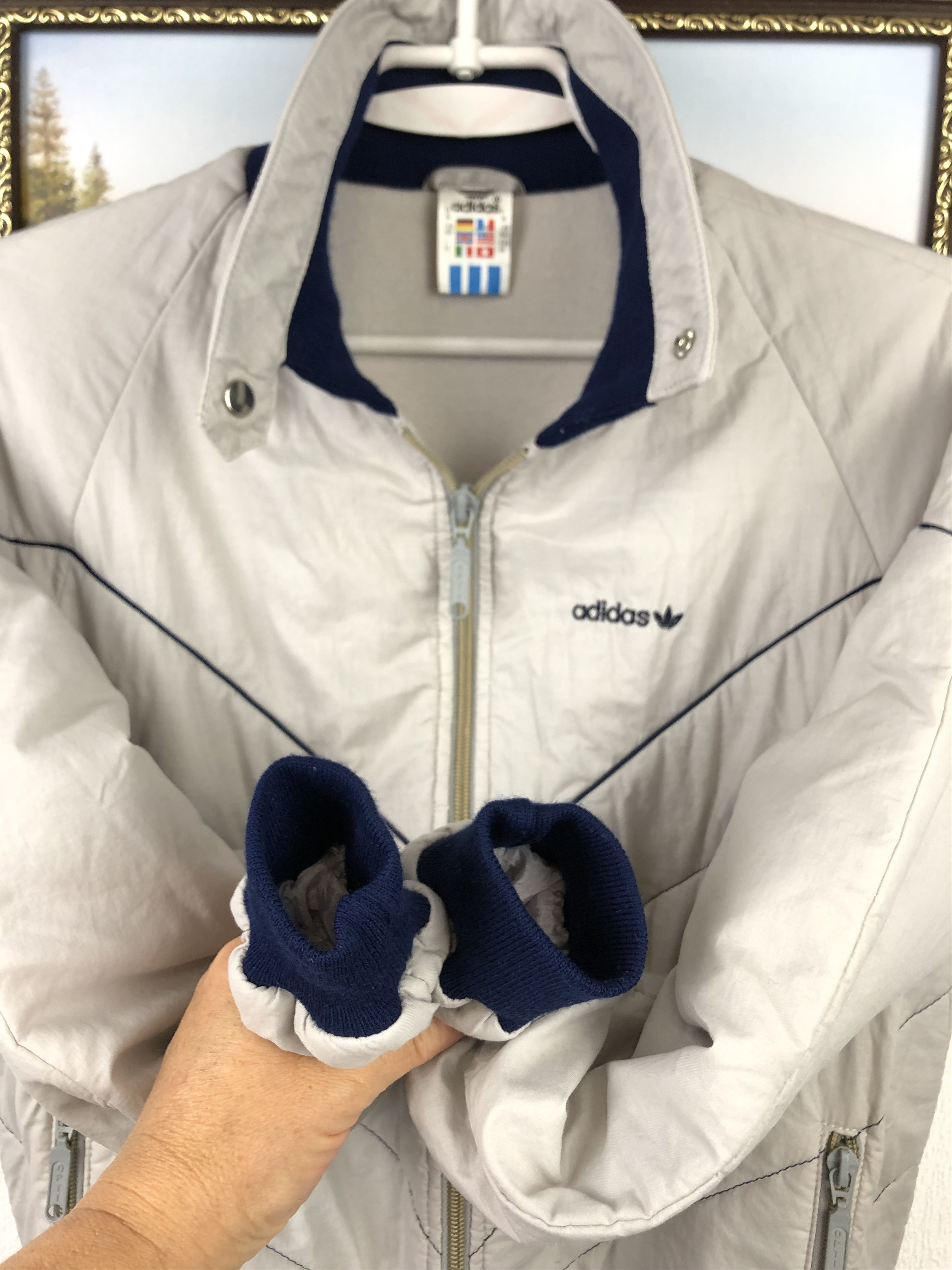 Adidas Vintage West Germany Adidas Track Top Jacket Bomber Olympic Size US XS / EU 42 / 0 - 8 Thumbnail