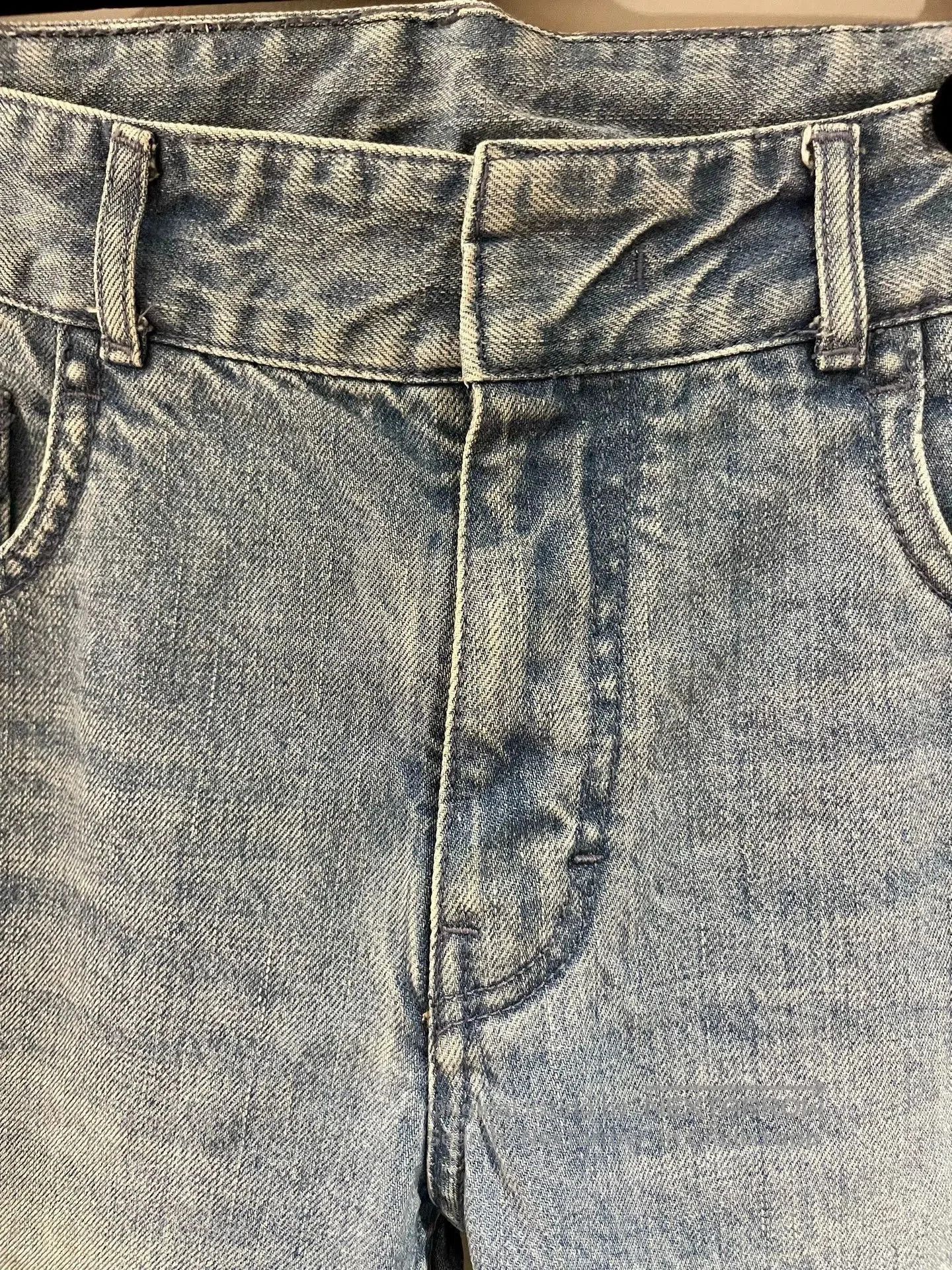 Juun.J Blue Denim Pants Size 30. Size US 30 / EU 46 - 4 Thumbnail