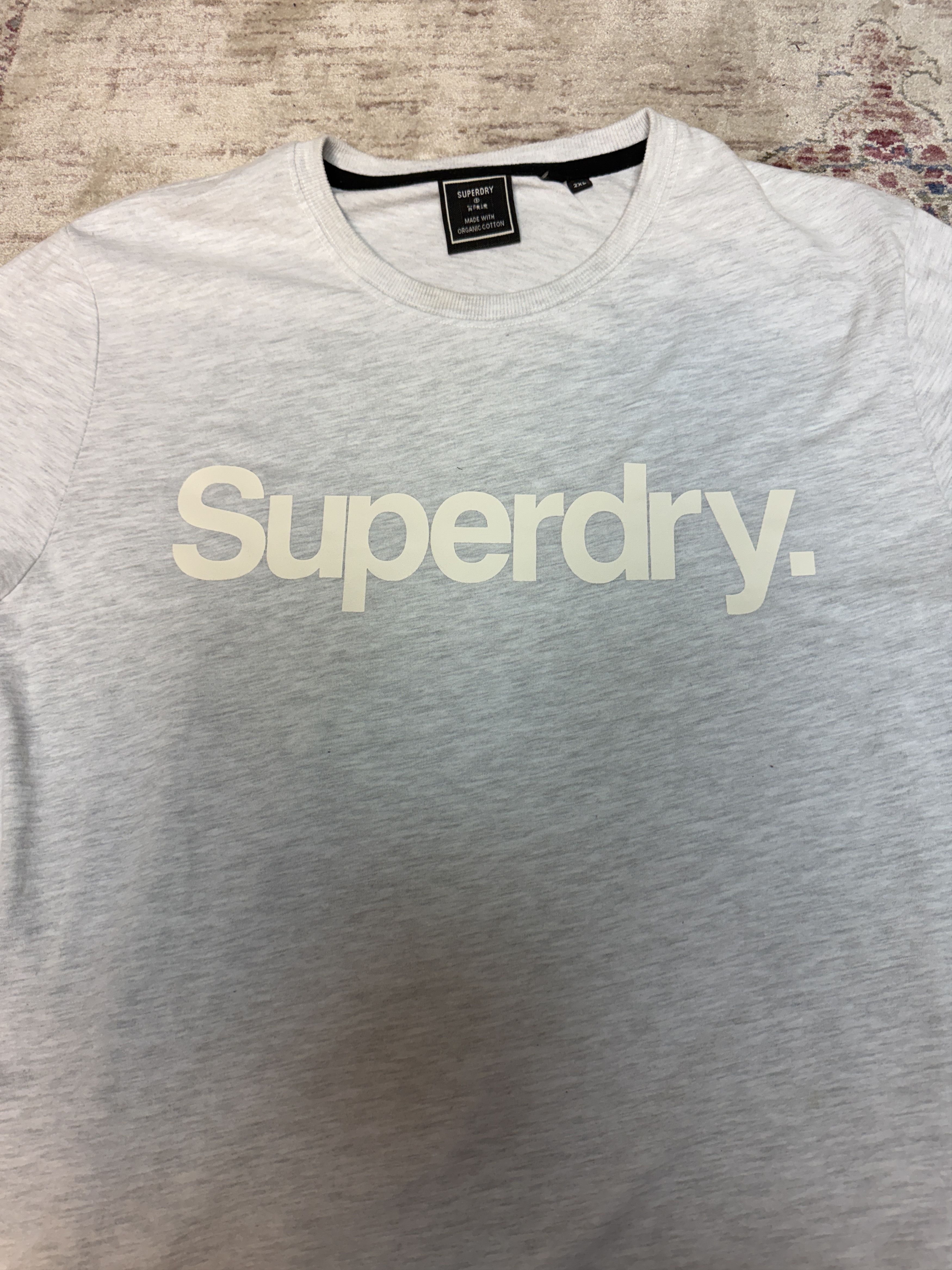 Superdry Superdry Men's Gray T- Shirt Size XXL In Great Shape!! Size US XXL / EU 58 / 5 - 2 Thumbnail