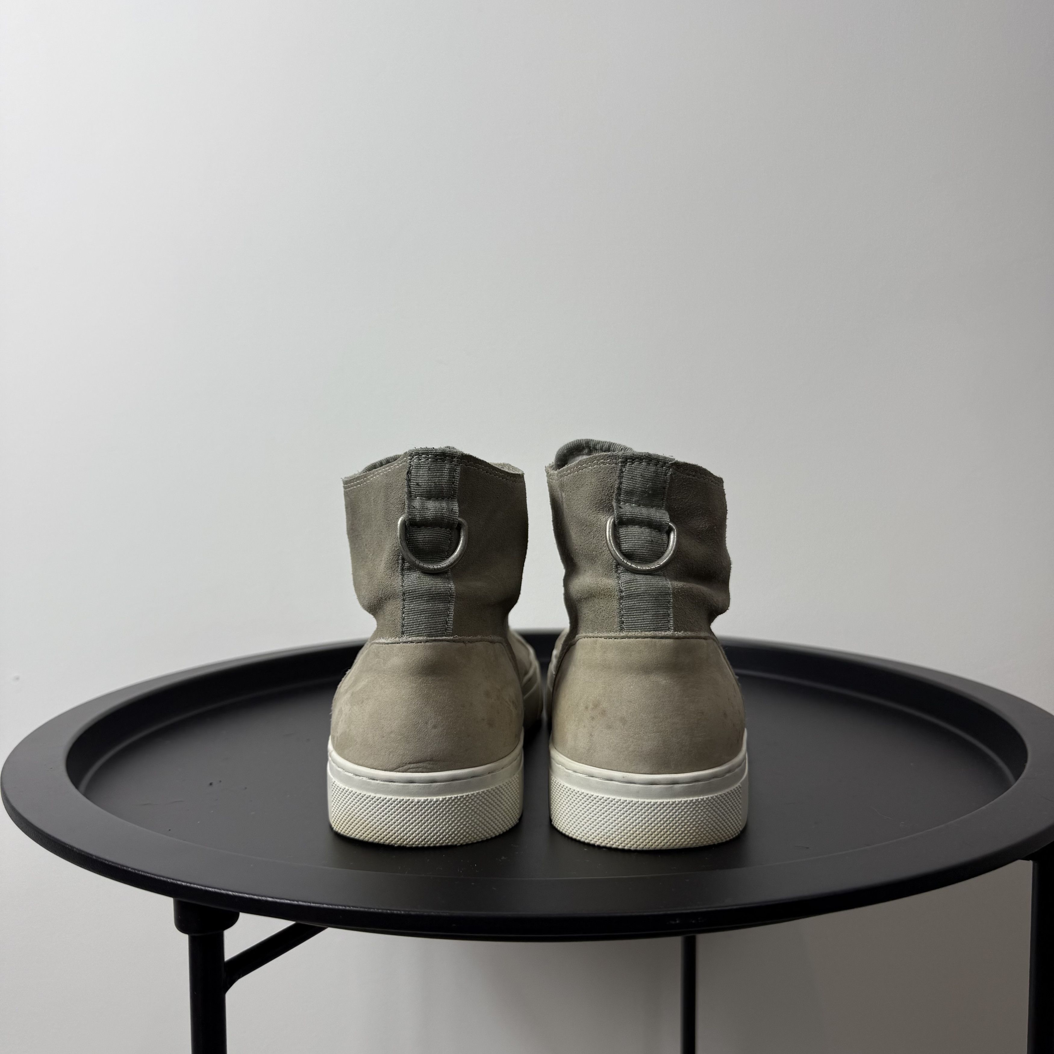 Allsaints Allsaints Beige Hi-Top Formal Sneakers Size US 8 / EU 41 - 5 Thumbnail