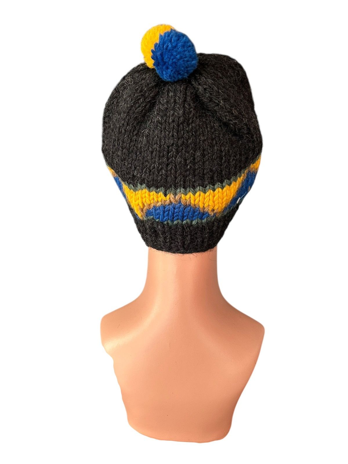 Kapital Crochet Knitted Handmade hairy Beanie Hats Size ONE SIZE - 5 Thumbnail