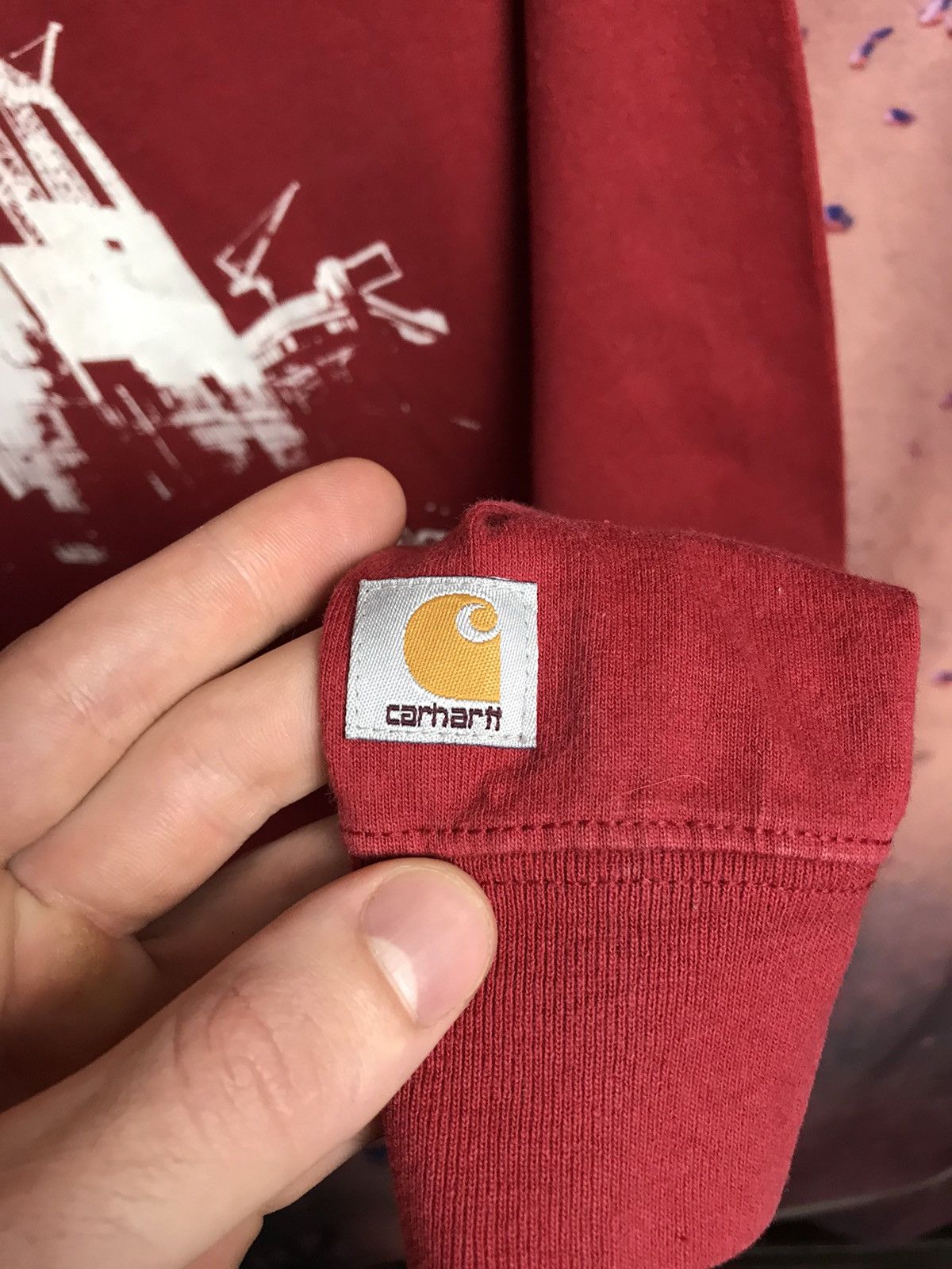 Carhartt Vintage Carhartt workwear streetwear tee Size US M / EU 48-50 / 2 - 5 Thumbnail