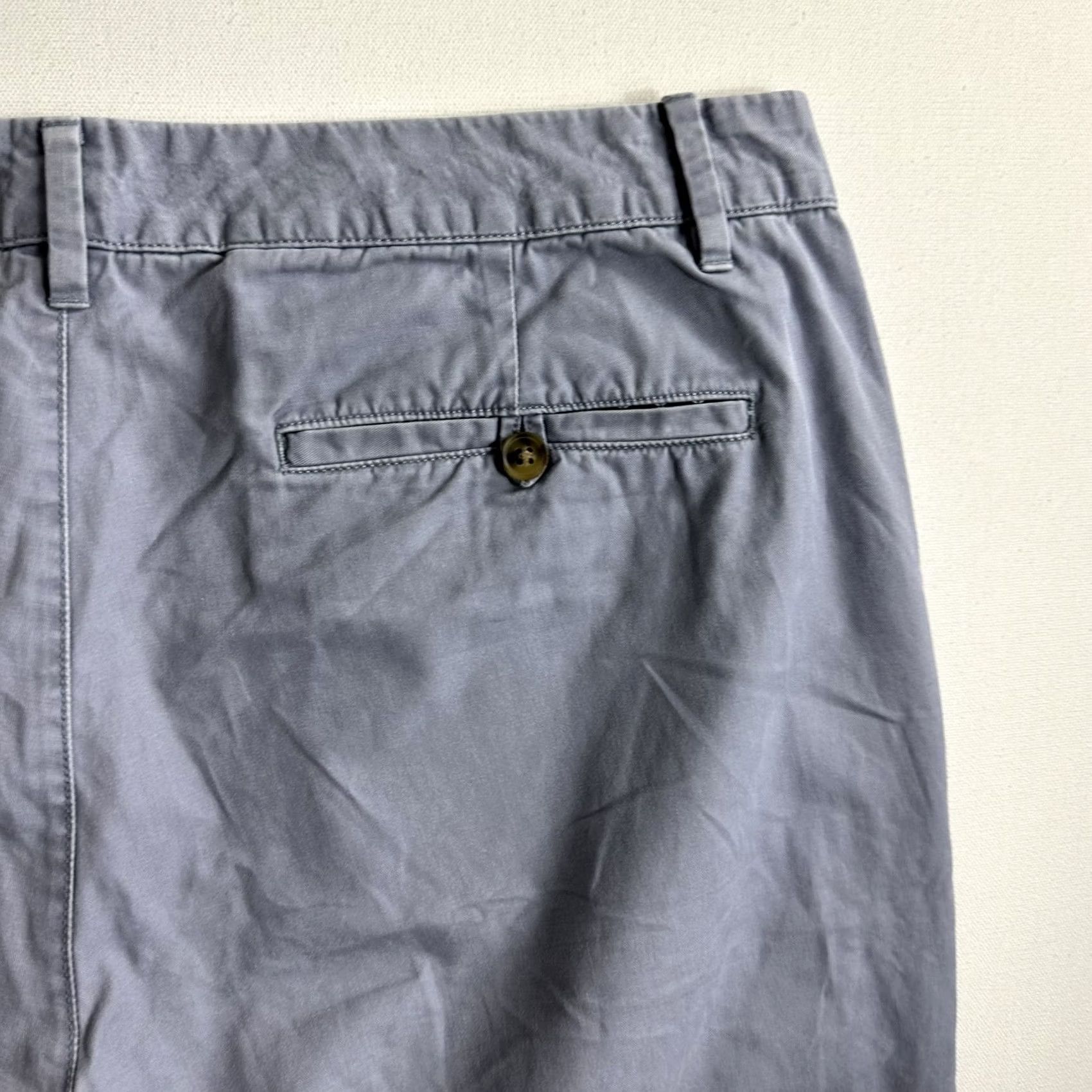 Bonobos Bonobos Slim Fit Chino Pants Mens Size 36x30 Gray Cotton Casual Straight Leg Size US 36 / EU 52 - 5 Thumbnail