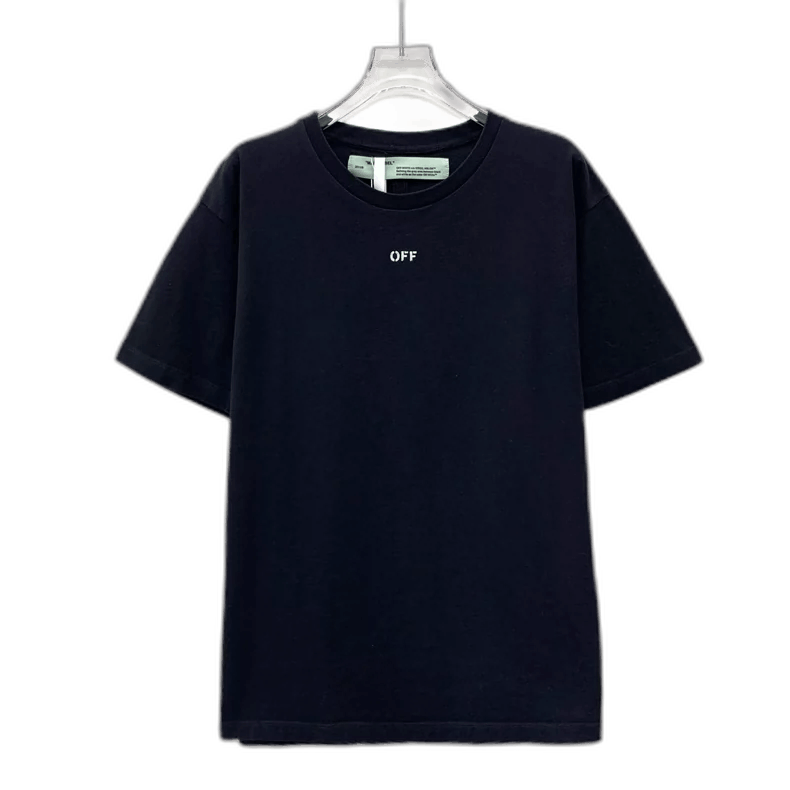 Officine Creative Off-White Black Skull Print Cotton T-Shirt Size XXS / US 00 / IT 34 - 1 Thumbnail
