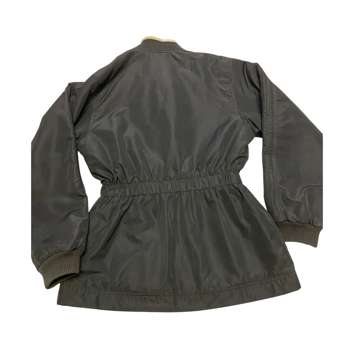 Adidas Vintage 90s Adidas Windbreaker with fleece Black Small Size S / US 4 / IT 40 - 2 Thumbnail