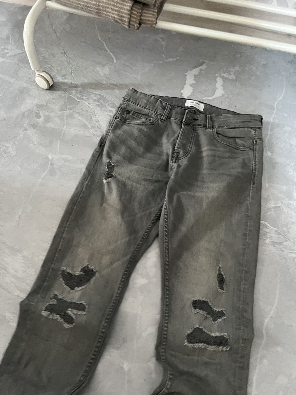 Japanese Brand Y2K Japanese Archive Slim Jeans / Balenciaga Style 90s Size US 30 / EU 46 - 3 Thumbnail