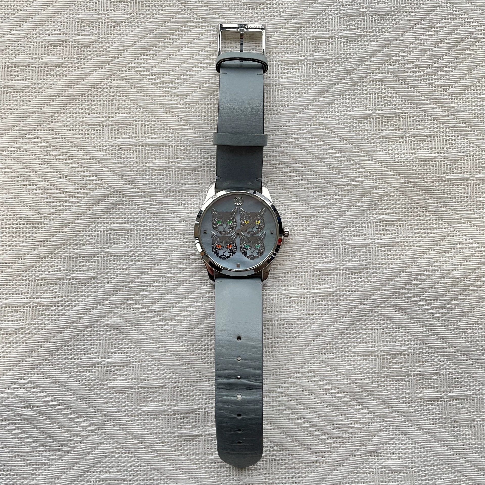 Gucci Gucci G-Eternity Quartz 95 New Unisex 38mm Leather Size ONE SIZE - 2 Thumbnail
