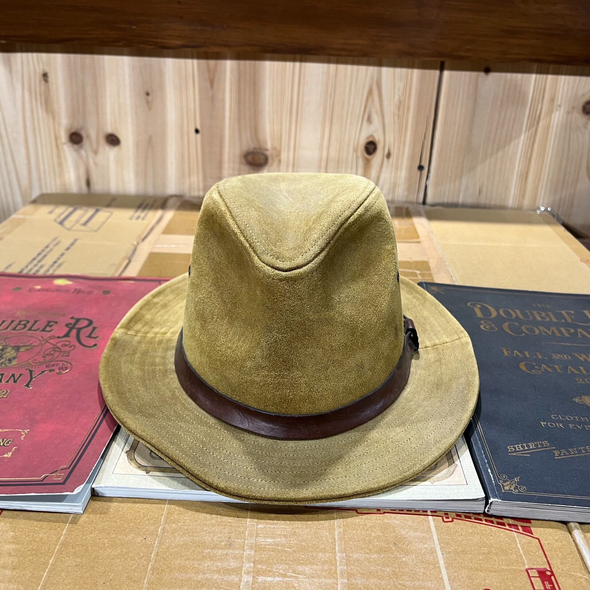 RRL Ralph Lauren RRL Suede Western Cowboy Hat Size ONE SIZE - 1 Thumbnail