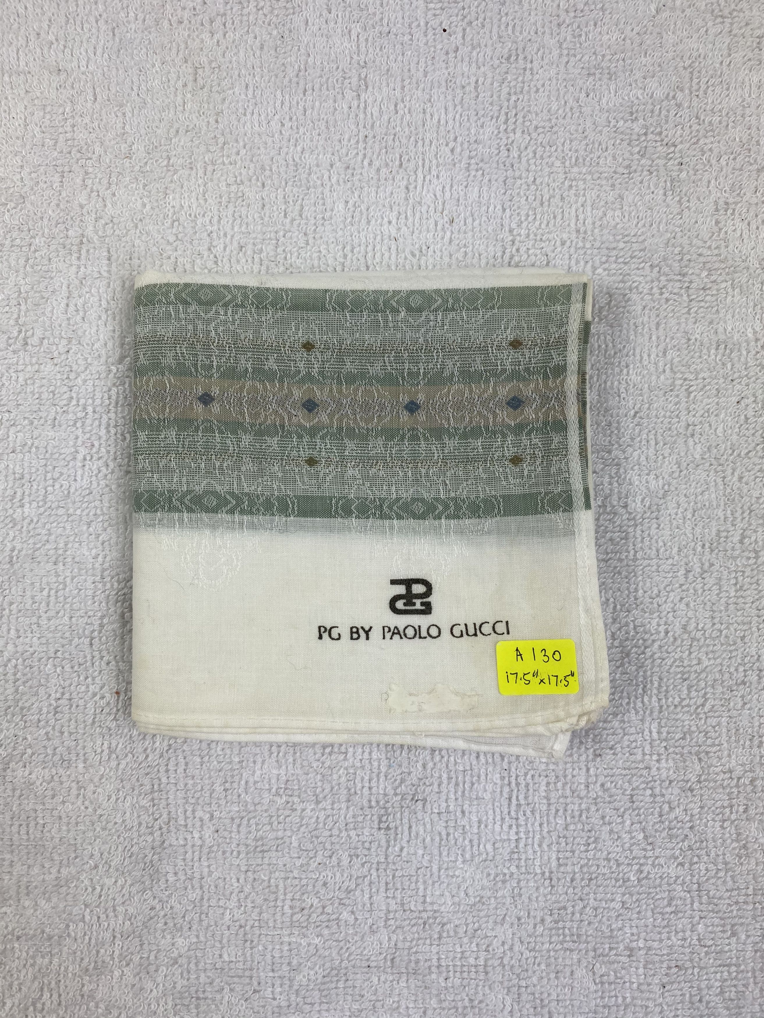 Paolo Gucci Paolo Gucci Handkerchief / Bandana / Neckerchief Size ONE SIZE - 7 Thumbnail