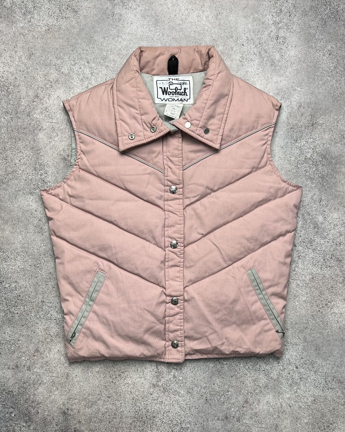 Vintage × Woolrich Woolen Mills Woolrich vintage down vest Co Size S / US 4 / IT 40 - 1 Thumbnail