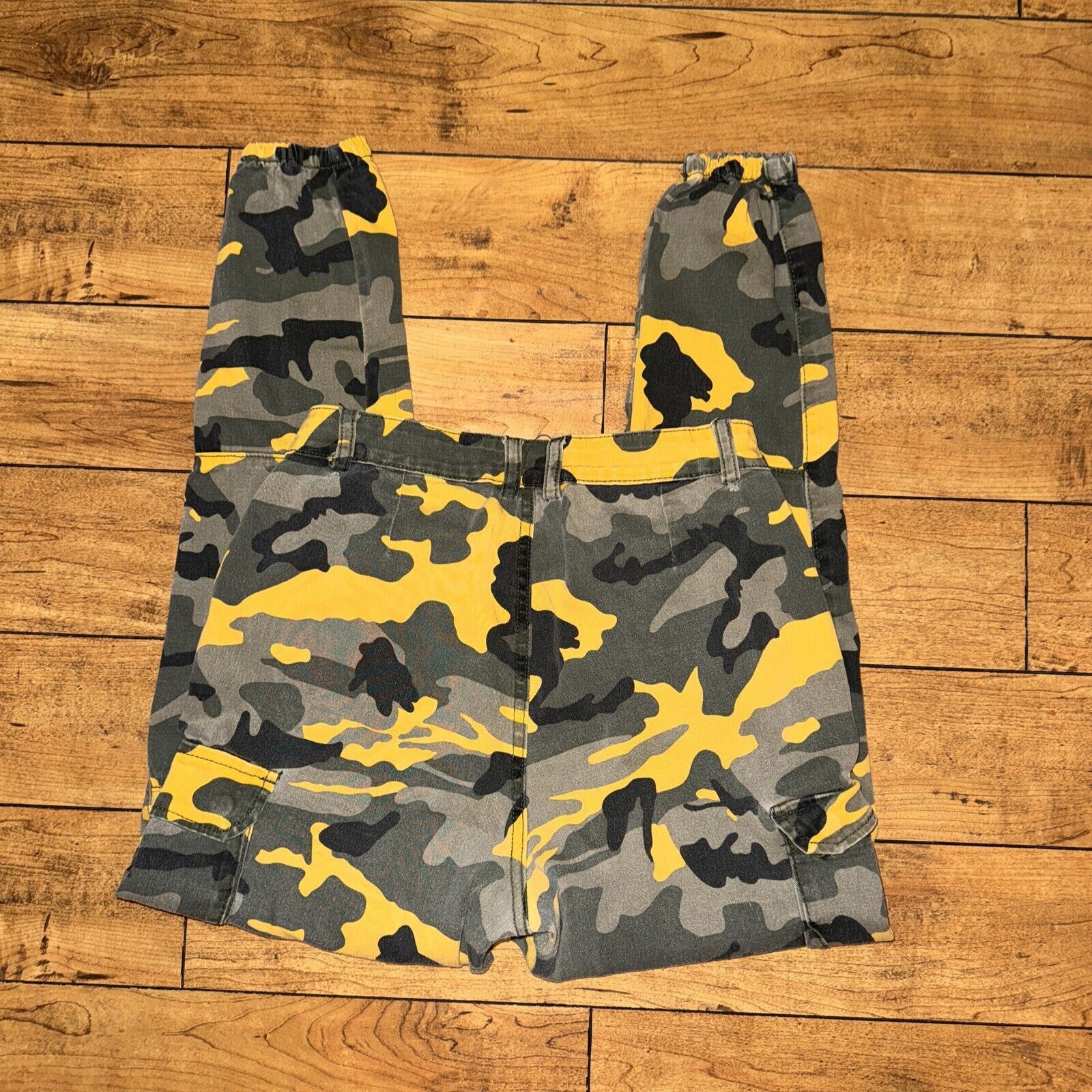Japanese Brand American Bazi Women’s Camo Jogger Pants 28x30 Green Size 28" / US 6 / IT 42 - 5 Thumbnail