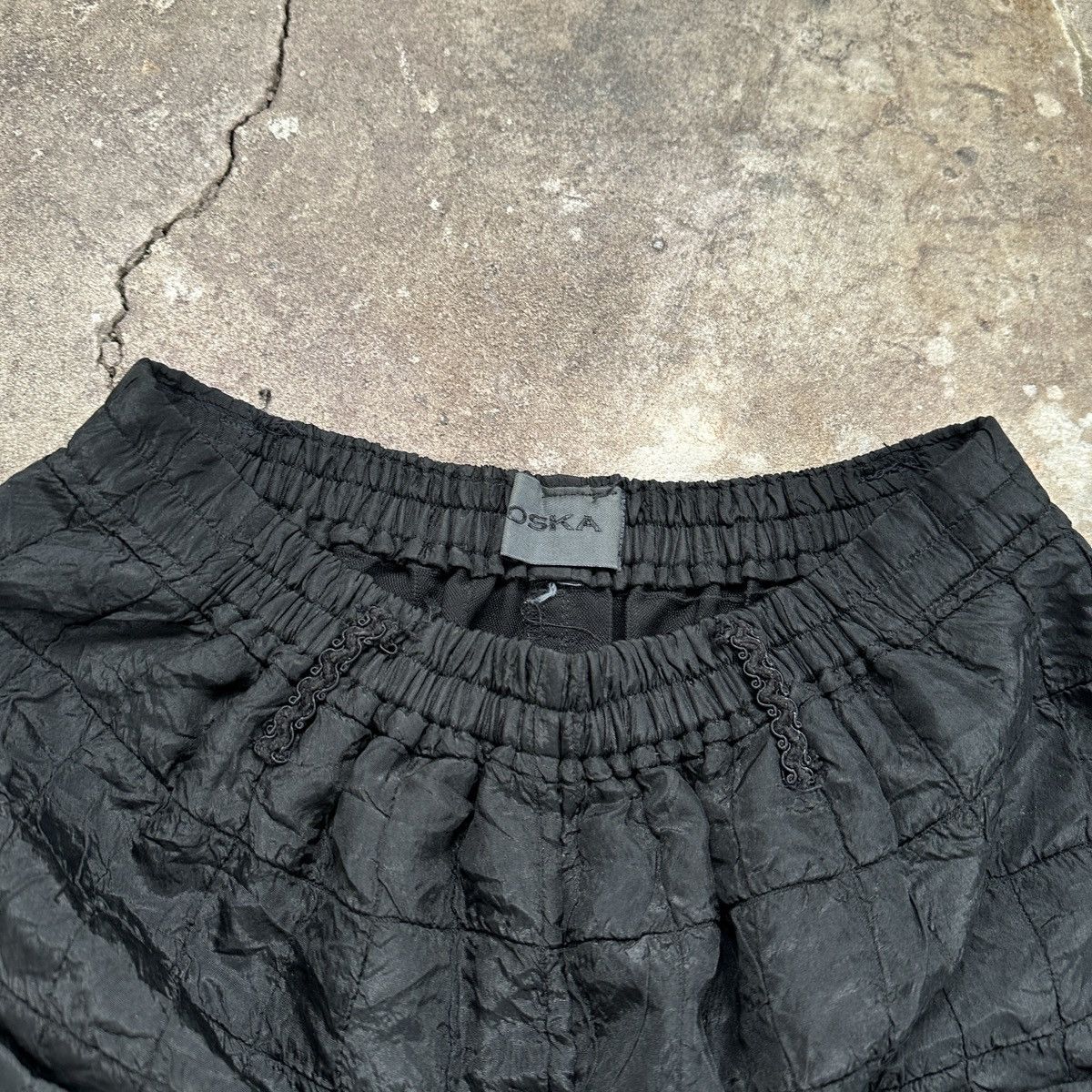 Beauty Beast Vintage OSKA Crop Baggy Pants Yohji Yamamoto Style Size US 32 / EU 48 - 5 Thumbnail