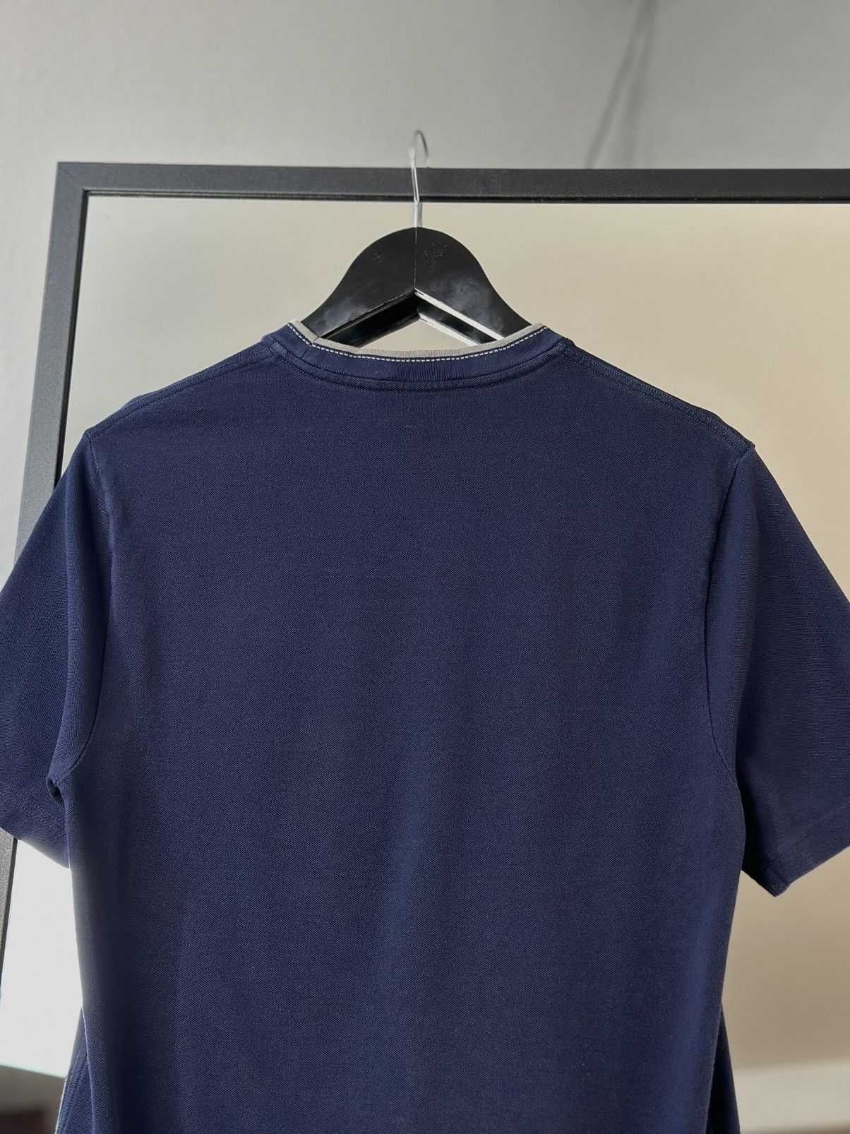 Hermes Hermes Paris Embroidered H Logo Cotton Pique Pocket Shirt Size US S / EU 44-46 / 1 - 12 Thumbnail