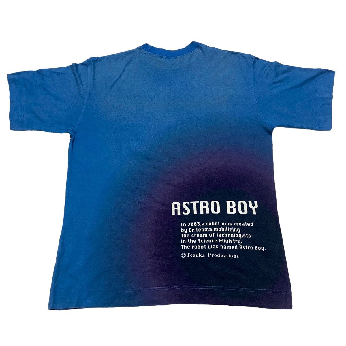 Anime ©️2003 Vintage Astroboy Shirt Big Print 3D Size US M / EU 48-50 / 2 - 2 Thumbnail