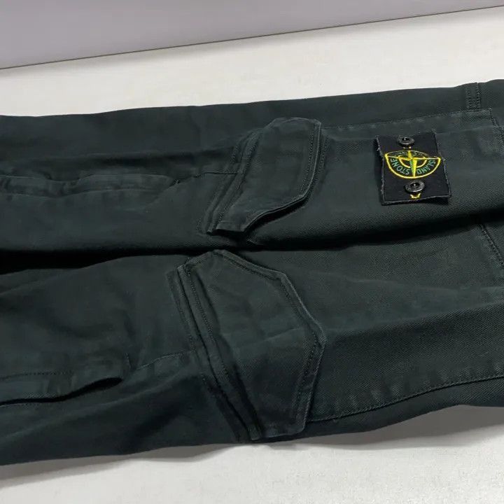Stone Island Stone Island Casual Black Pants with Compass Logo Size US 30 / EU 46 - 4 Thumbnail