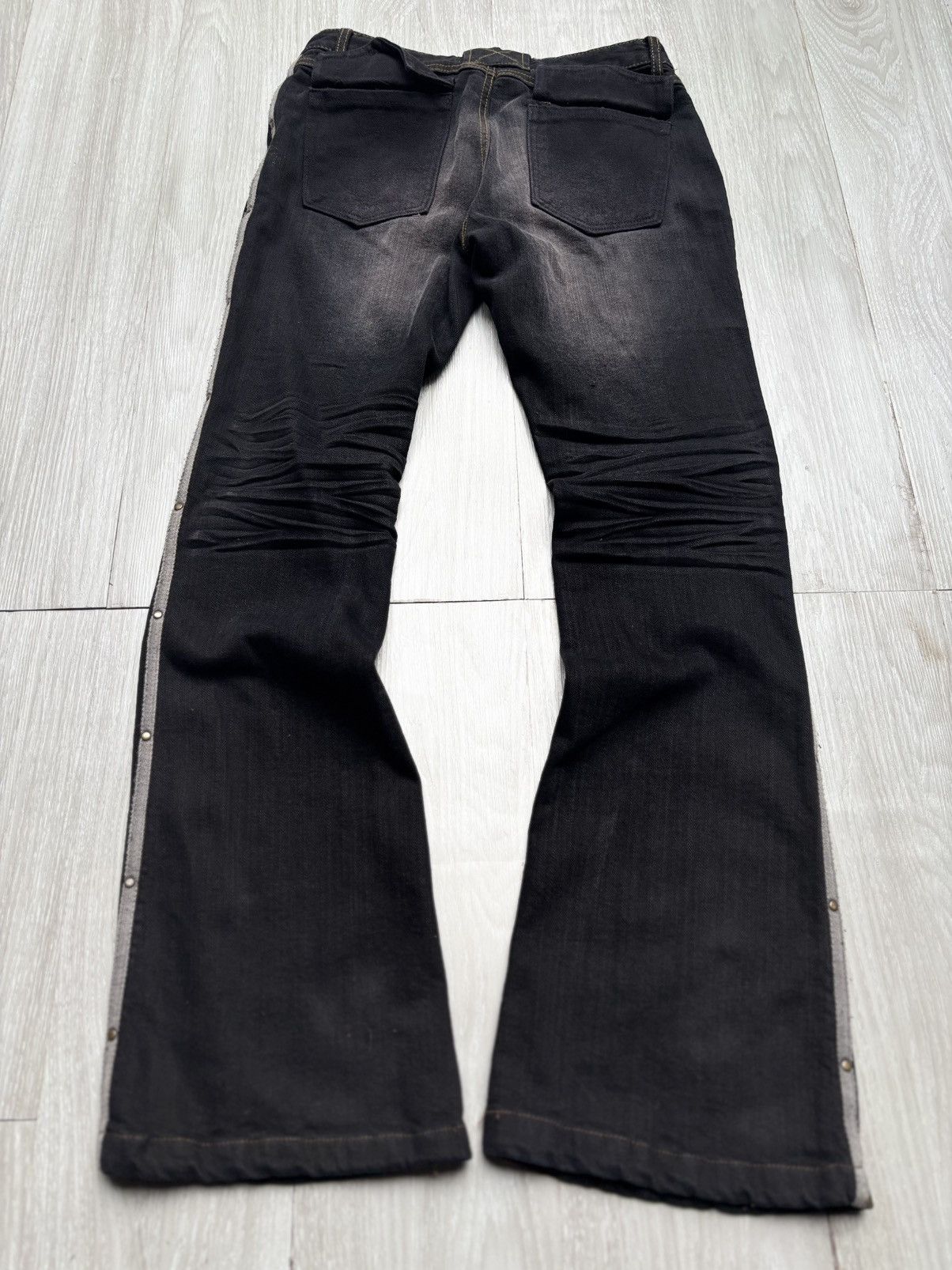 Japanese Brand JOHNPIONIR flared jeans Size US 26 / EU 42 - 4 Thumbnail