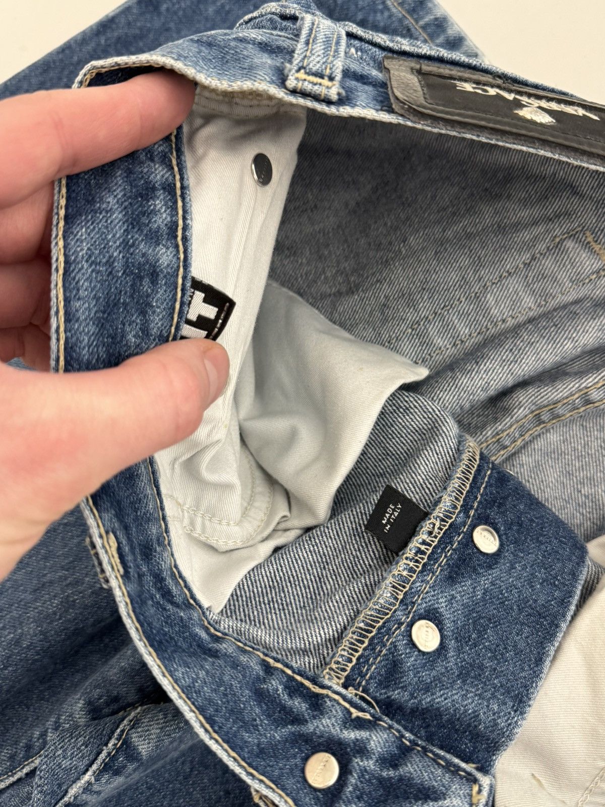 Versace Versace Men’s Blue Denim Jeans W36 EU50 Classic Straight Fit Size US 36 / EU 52 - 21 Thumbnail