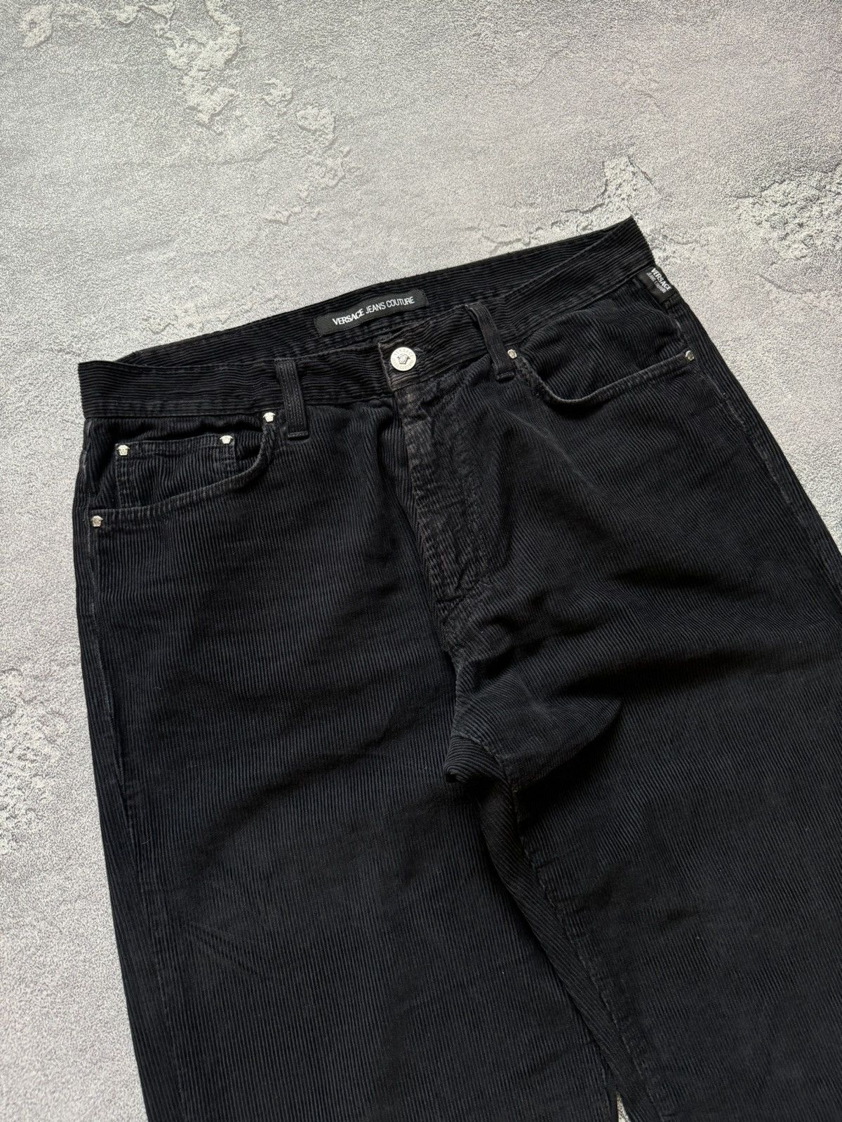 Versace × Versace Jeans Couture × Vintage Versace Jean couture 35/49 corduroy pant trouser chino 90s Size US 35 - 12 Thumbnail