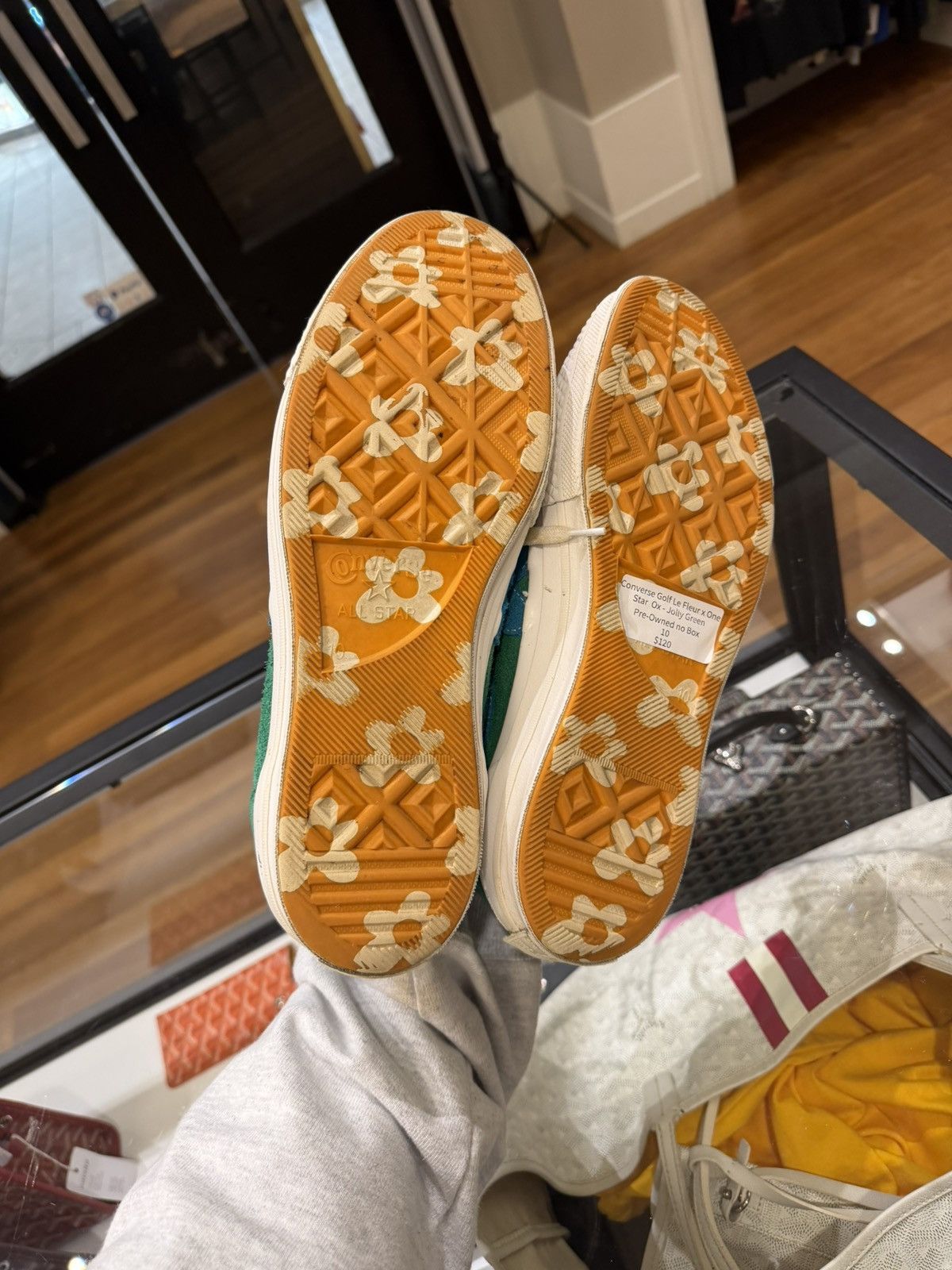 Converse × Golf le Fleur Golf le Fleur x Converse One Star Ox -Jolly Green Size US 10 / EU 43 - 7 Thumbnail