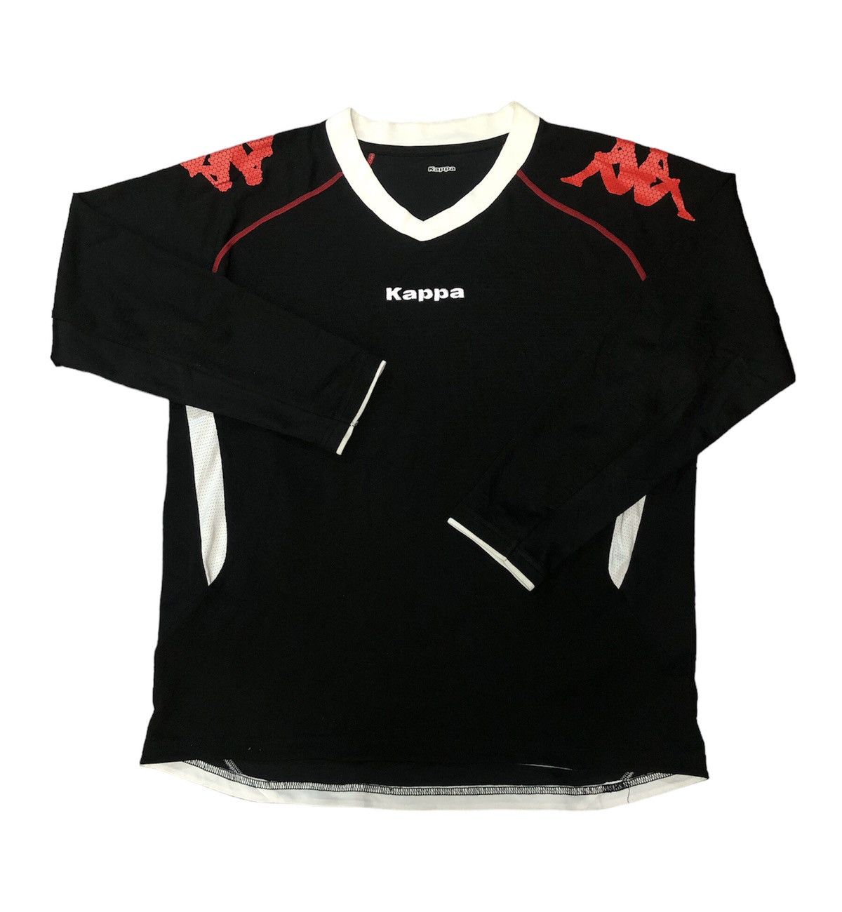 Kappa × Vintage Kappa Long Sleeve Tee Shirt Size US M / EU 48-50 / 2 - 5 Thumbnail