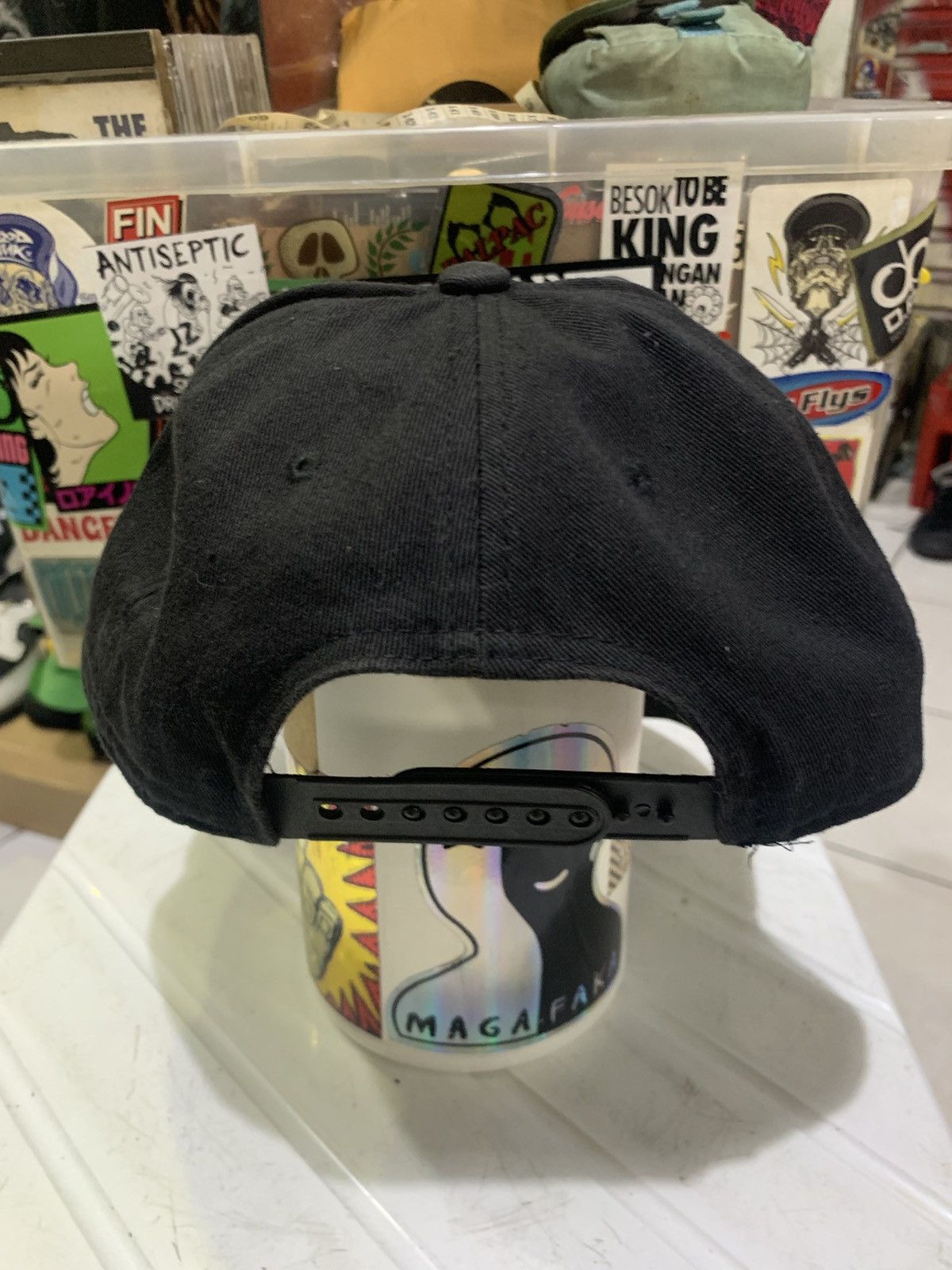 Band Tees Vintage DUBSTEP “Embroidery Logo Script” Snapback Hat Size ONE SIZE - 3 Thumbnail