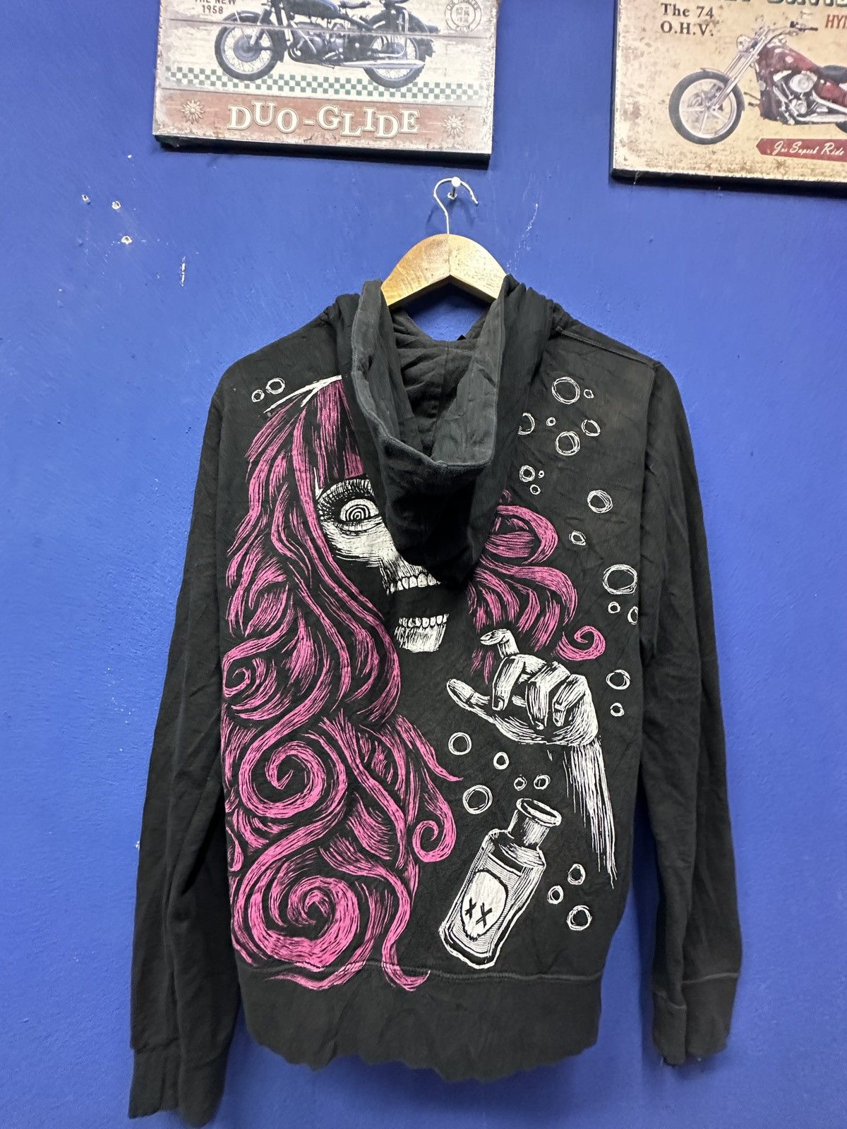 Ed Hardy Akumu Ink Skull Girl Hoodie Size US M / EU 48-50 / 2 - 7 Thumbnail