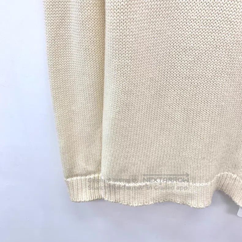 Fendi Fendi Ivory Logo Letter Embroidered Wool Crew Neck Long Sl Size US M / EU 48-50 / 2 - 4 Thumbnail