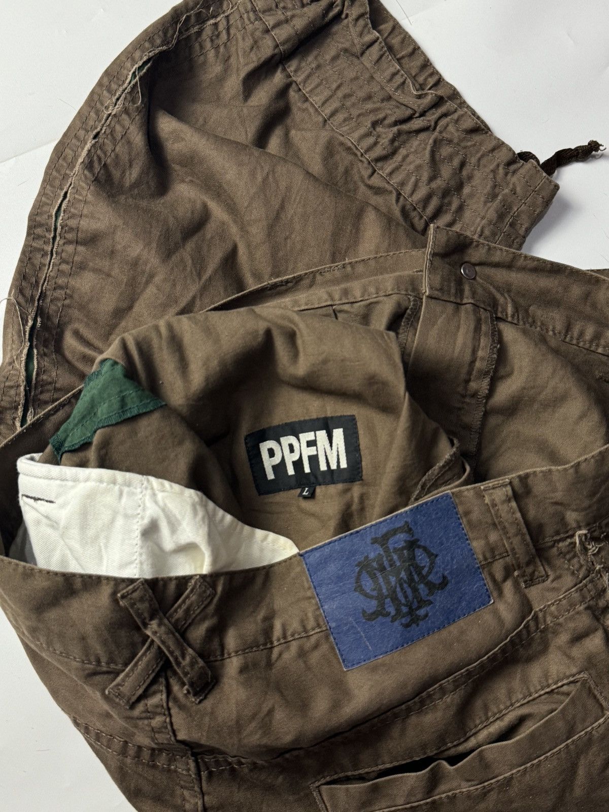 If Six Was Nine × Japanese Brand × PPFM PPFM CARGO MID PANTS ARCHIVE JAPANESE STYLE Size US 30 / EU 46 - 8 Thumbnail