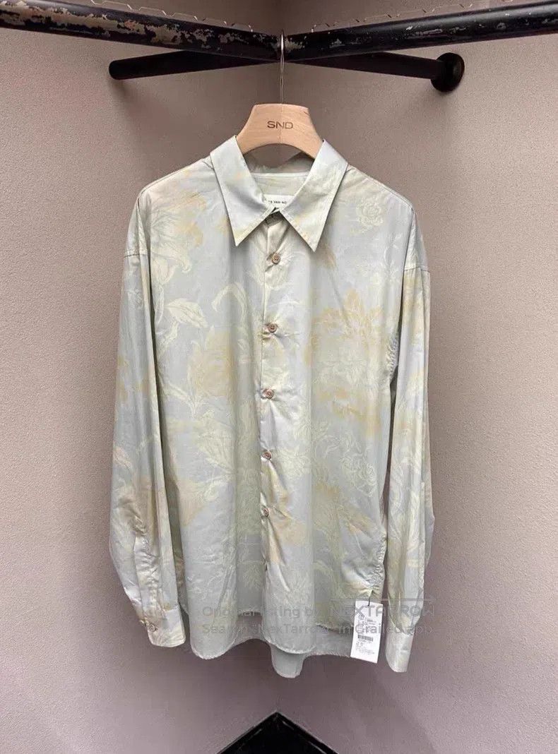 Dries Van Noten Dries Van Noten Classic Long Sleeve Shirt Size US S / EU 44-46 / 1 - 1 Thumbnail