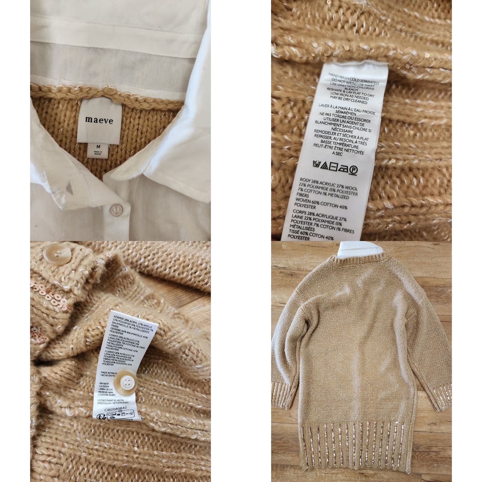 Anthropologie VINTAGE? No. Size M / US 6-8 / IT 42-44 - 8 Thumbnail