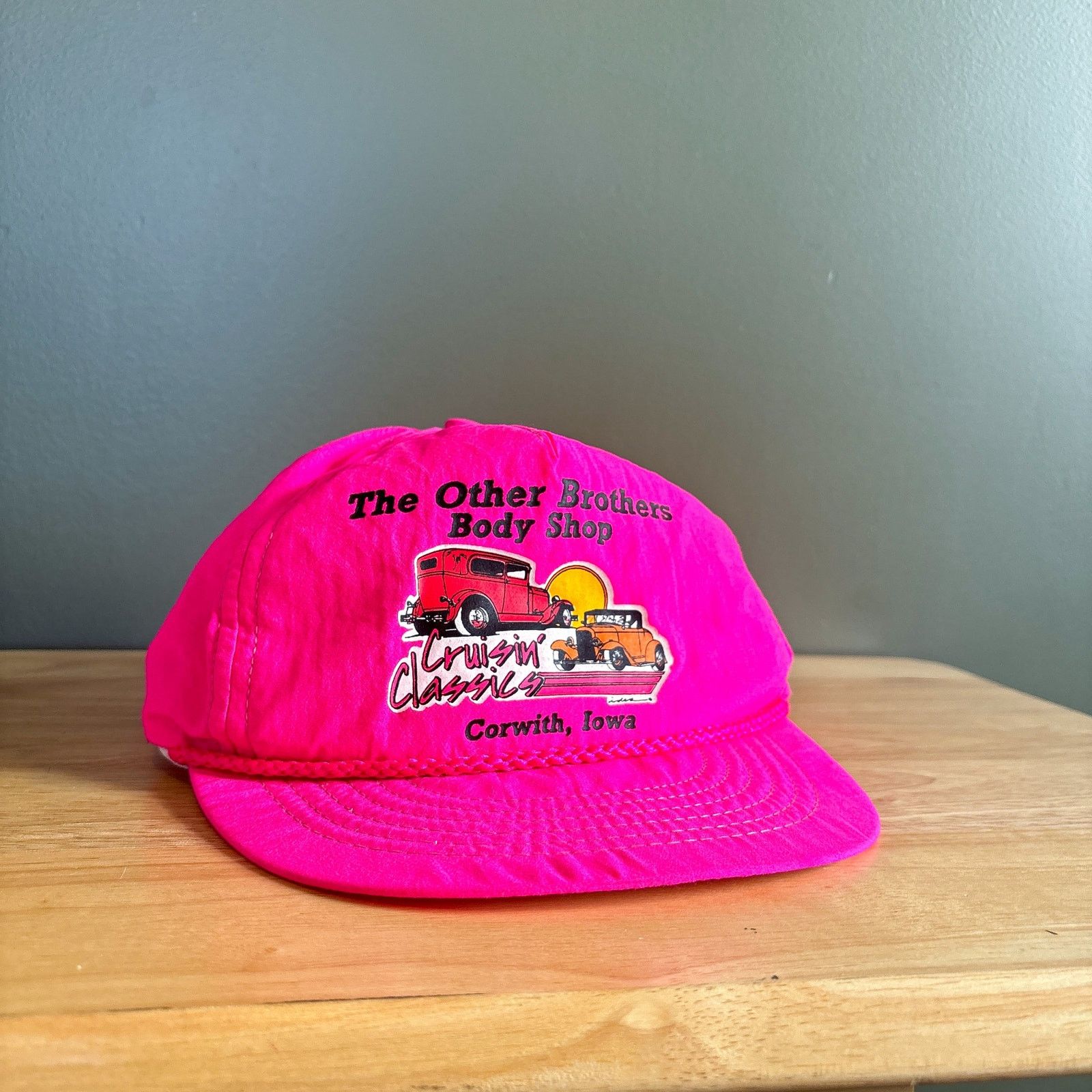 Other Vtg Other Brothers Body Shop Cruisin' Classic Strapback Hat Size ONE SIZE - 1 Thumbnail