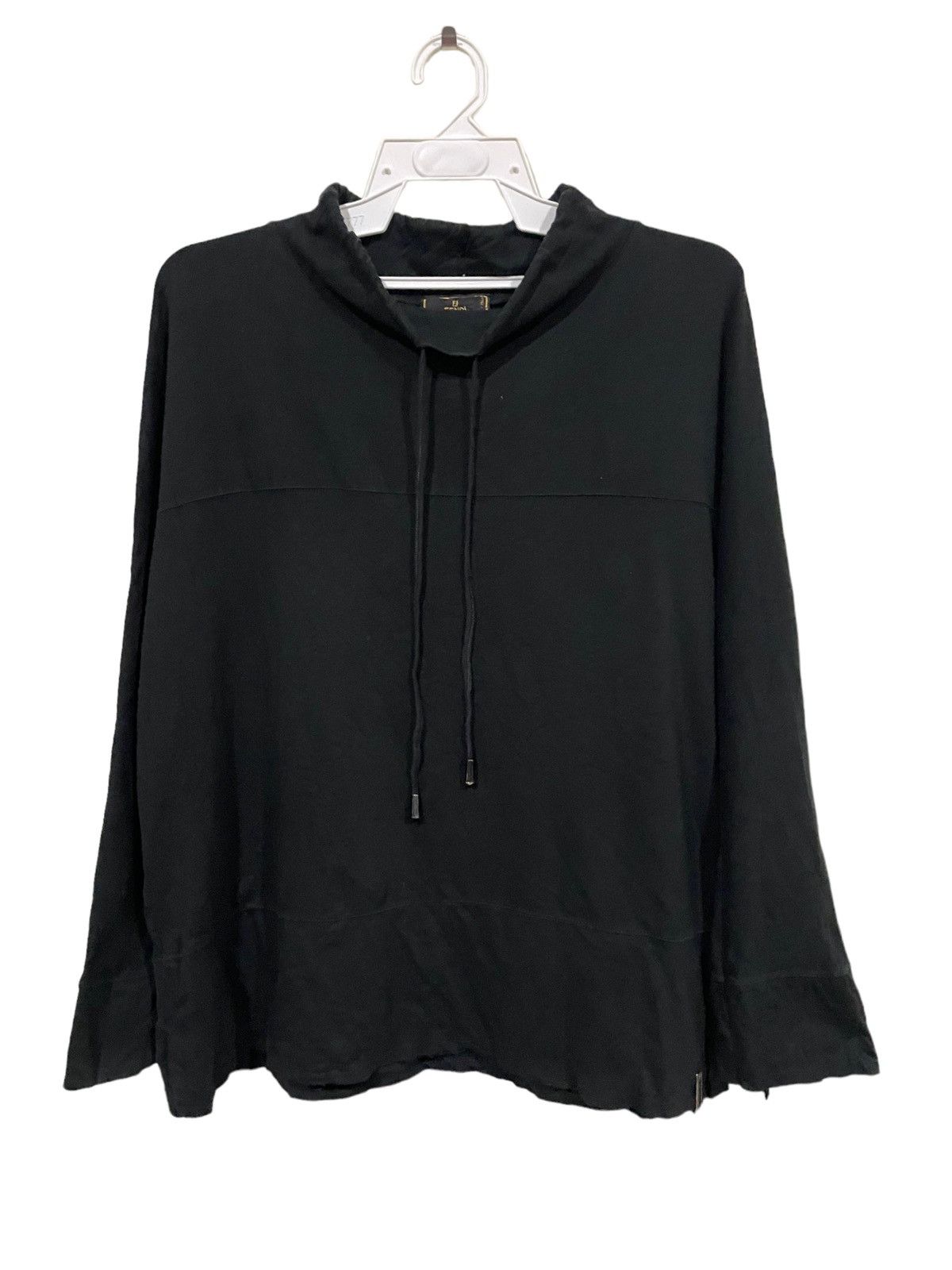 Fendi Fendi Boxy 90s Drawstring Turtle Neck Elastic Shirts Size US L / EU 52-54 / 3 - 12 Thumbnail