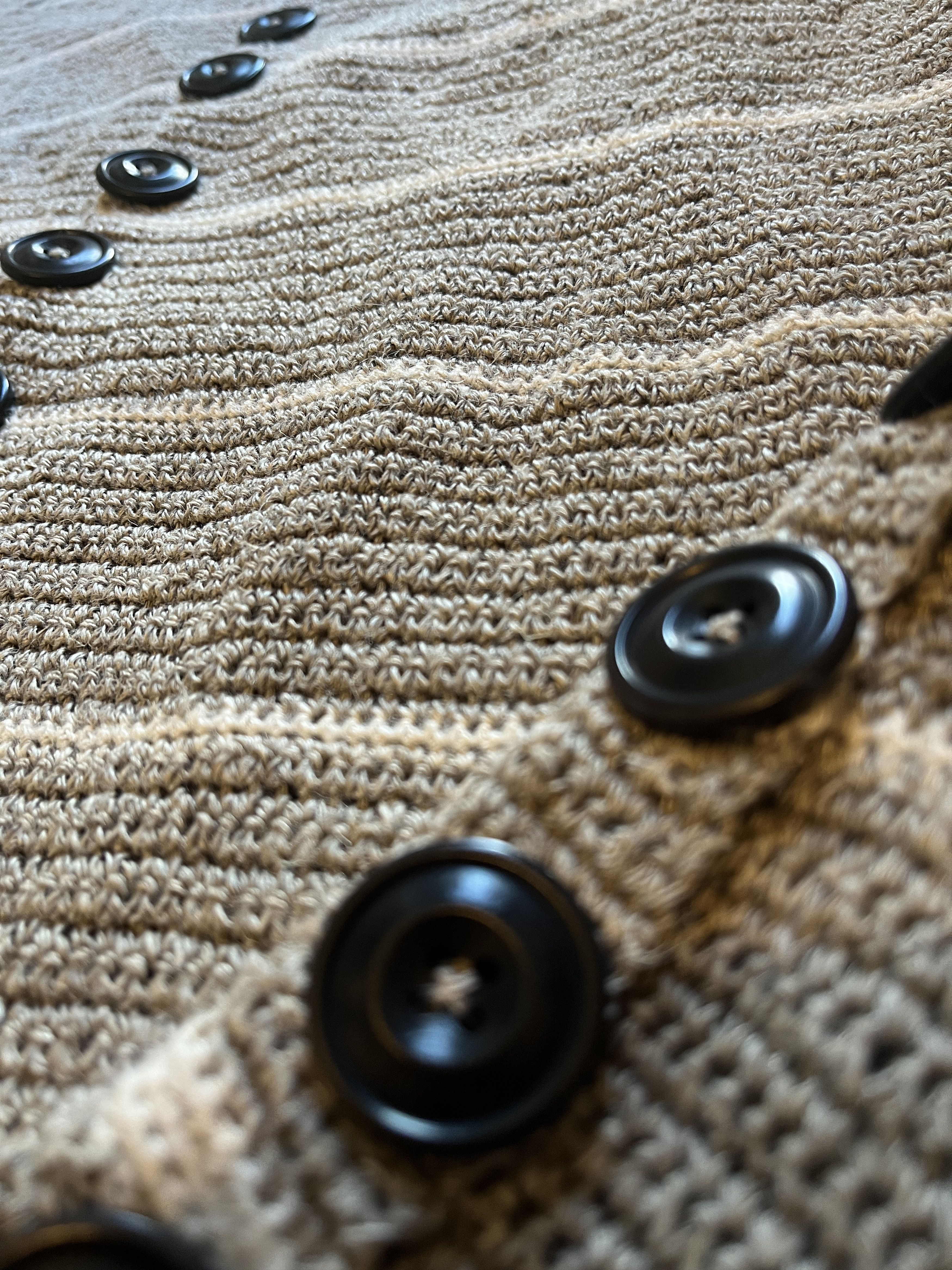 John Alexander Skelton JAS CV French hemp and Antique linen crochet Size US M / EU 48-50 / 2 - 4 Thumbnail